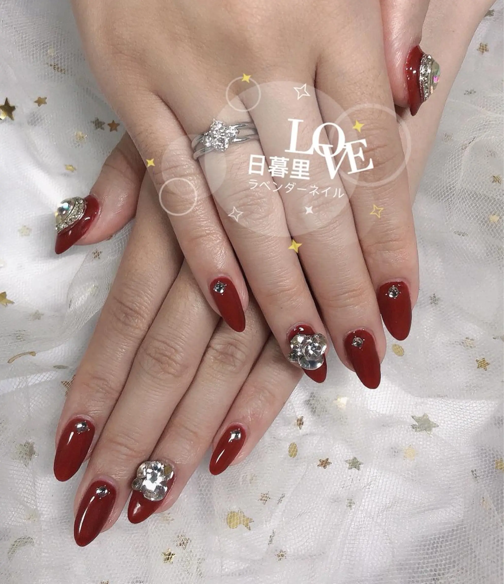 ネイル ラベンダー💖日暮里 ルル💖ネイルのネイルデザイン