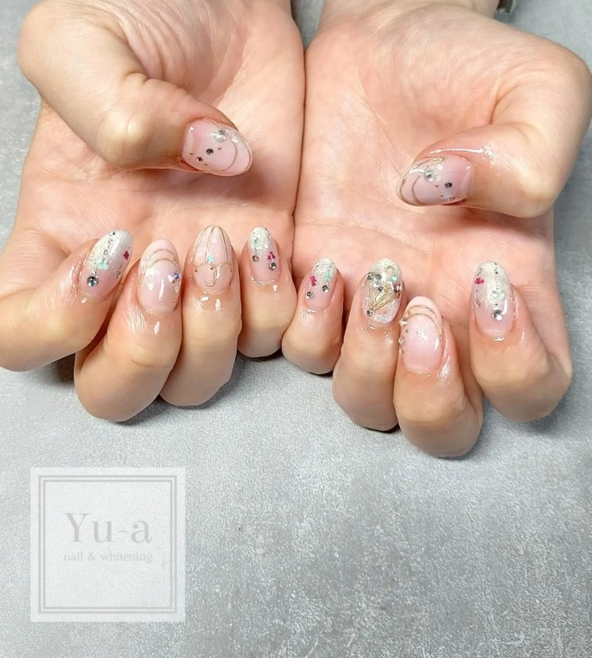 ネイル ハンドネイル yu-a☆   柏ネイルのネイルデザイン