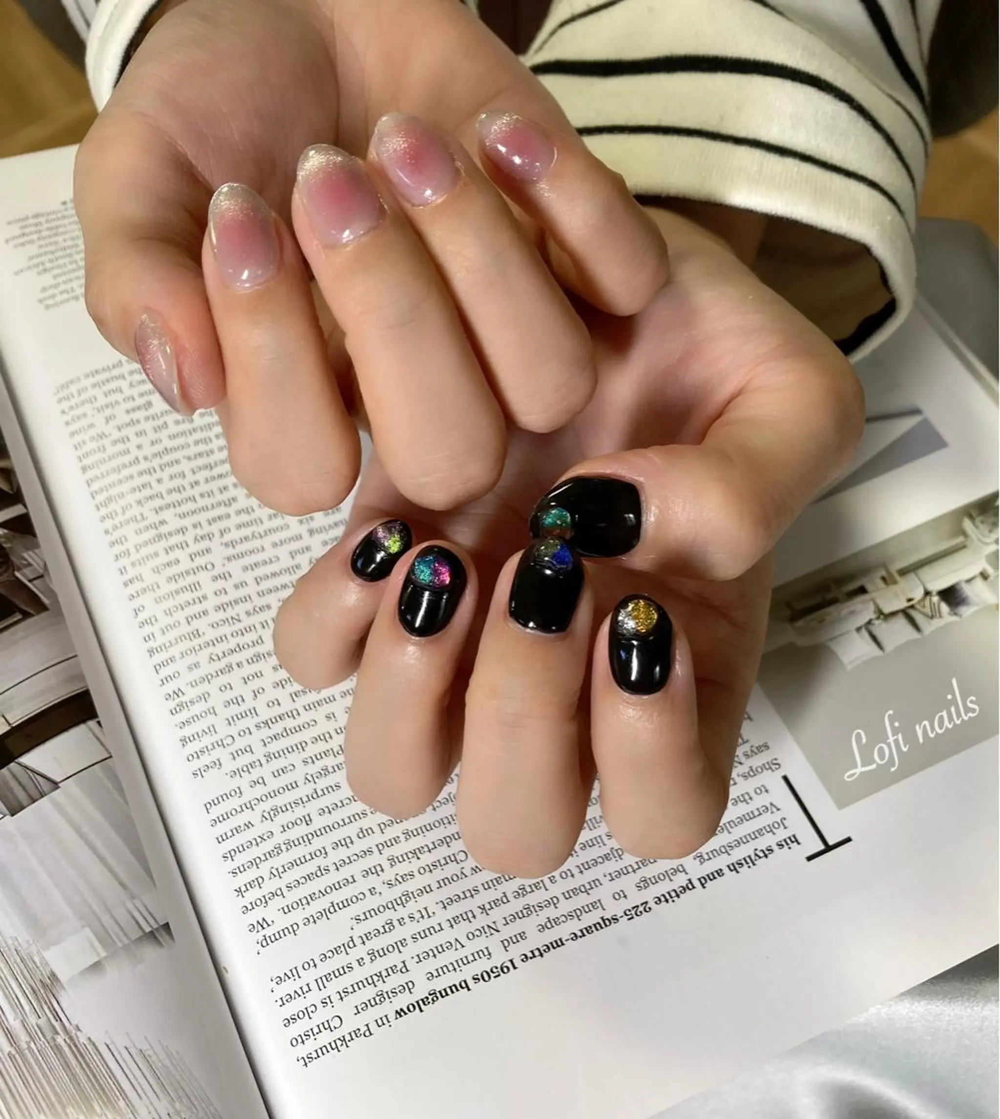 ショート ネイル Lofi nails ゆきこのネイルデザイン