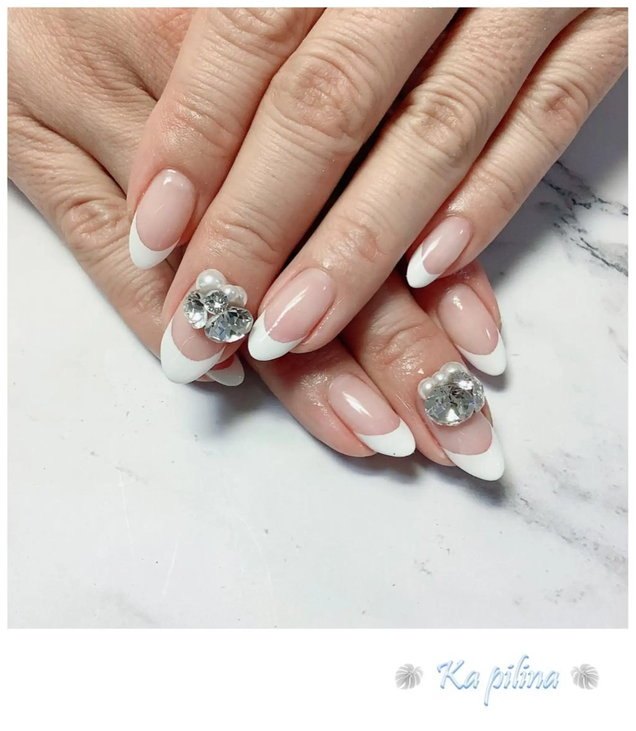 ネイル フレンチネイル Nail salon Ka pilinaのネイルデザイン