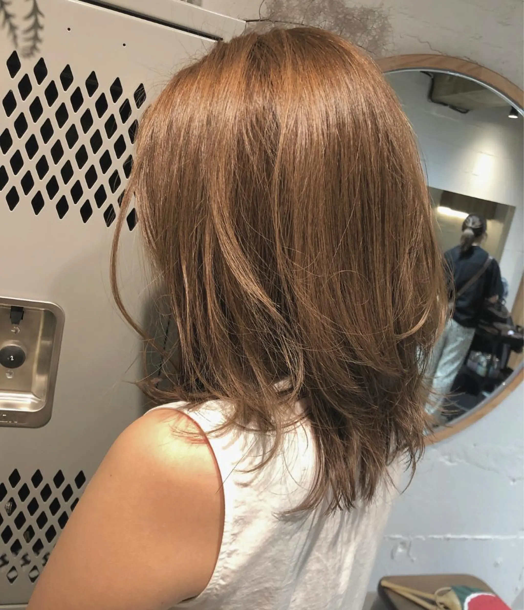 ミディアム 個室髪質改善サロンHANARE by youreshair 神楽坂所属・似合わせ×髪質改善| 矢島沙織のヘアスタイル