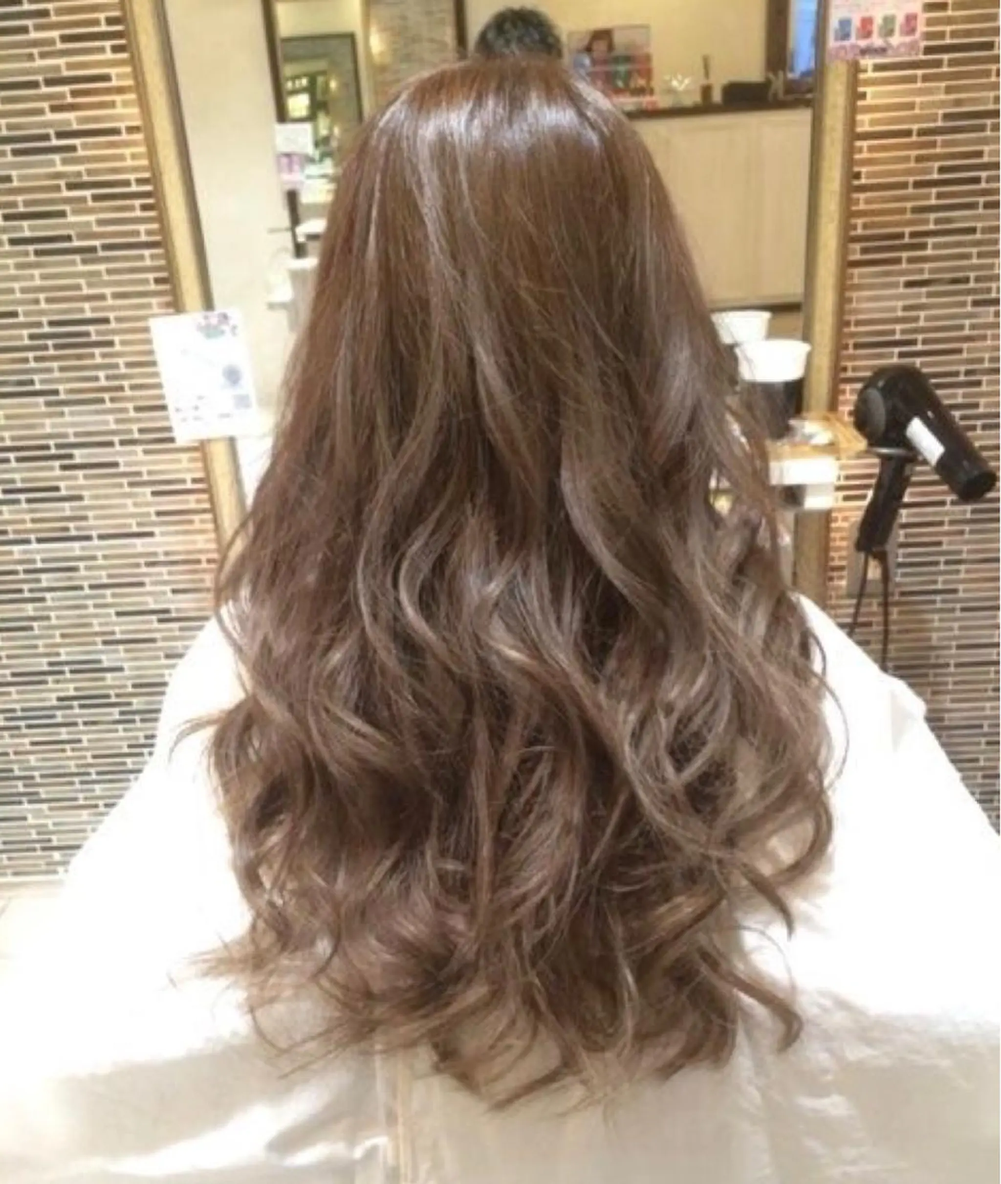 ロング カット ヘアカラー パーマ トリートメント 🔥店長 原田🔥 Ash日野店のヘアスタイル