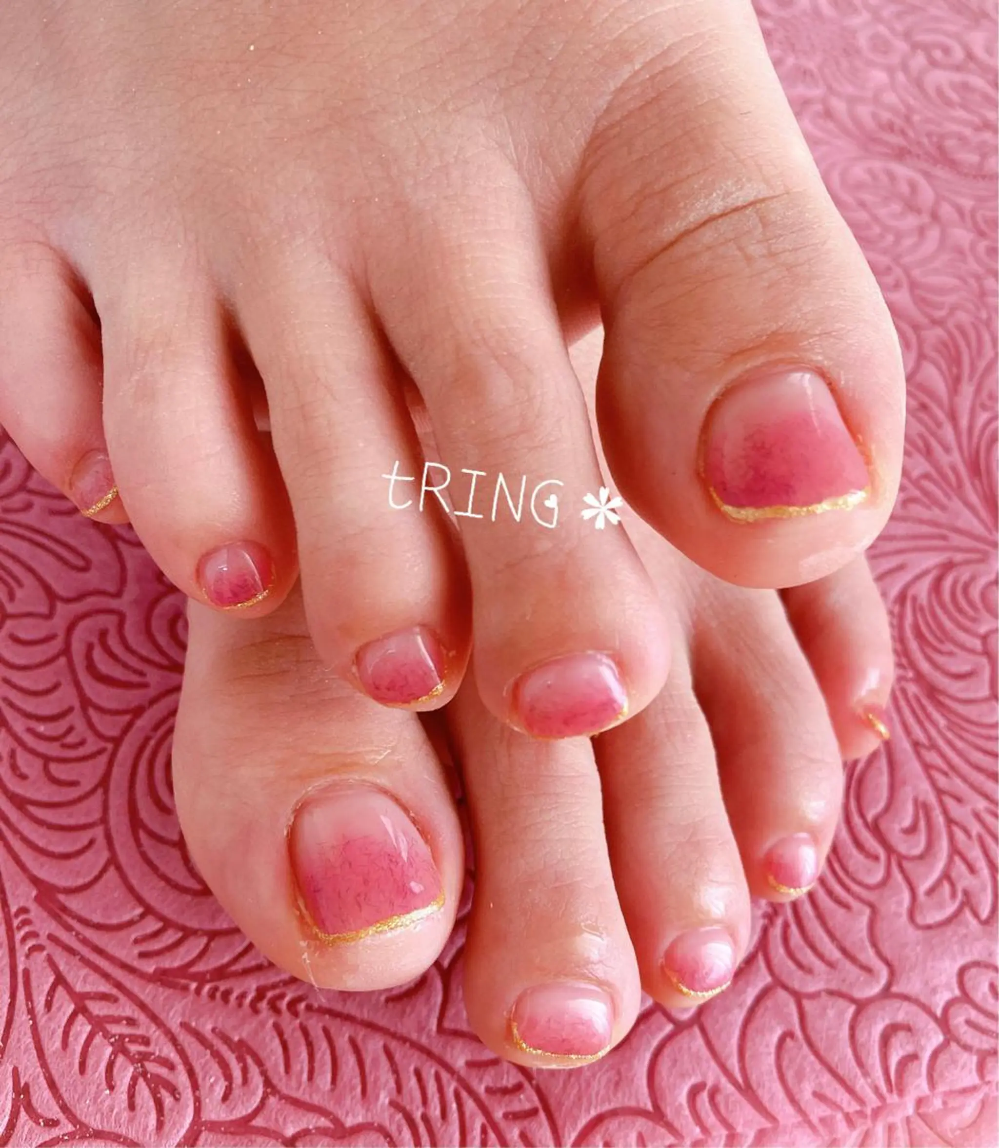 ネイル フットネイル tRING* しいの木台のネイルデザイン