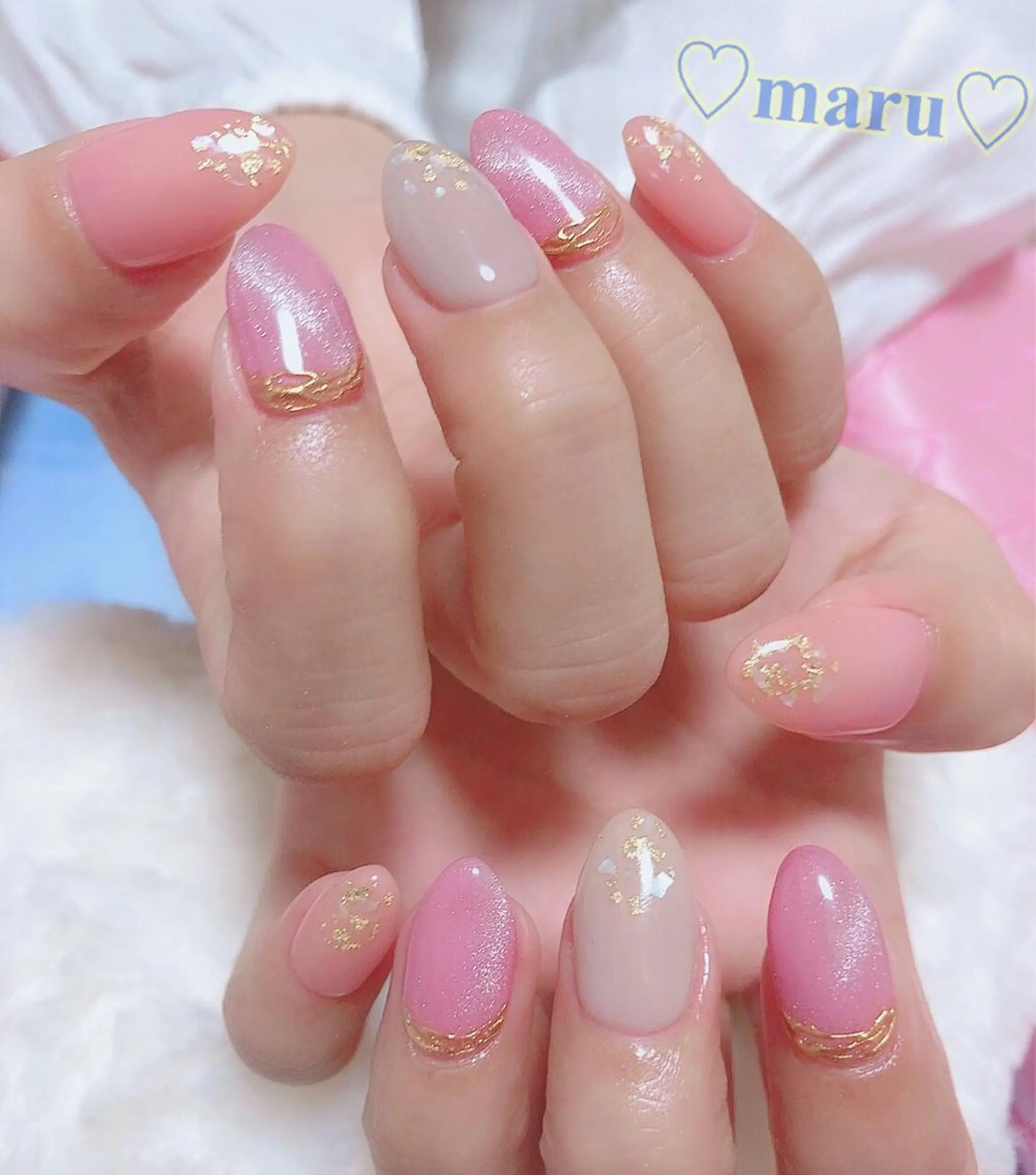 ネイル ハンドネイル フットネイル まるみ♡7/1〜値上 げ致します(>_<)のその他イメージ