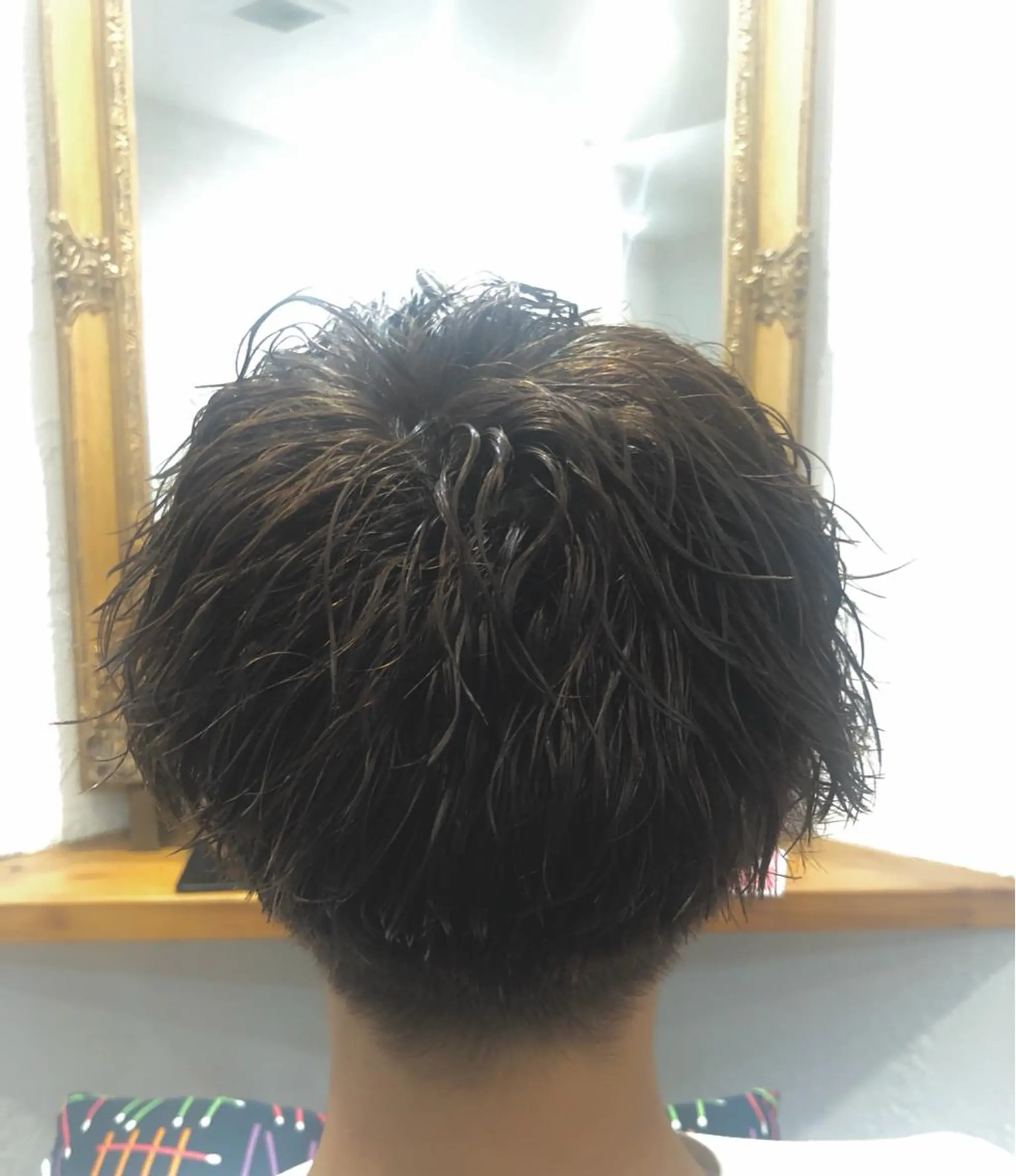 パーマ メンズ アイブロウ メンズパーマ カット パーマ 正田 美帆のヘアスタイル