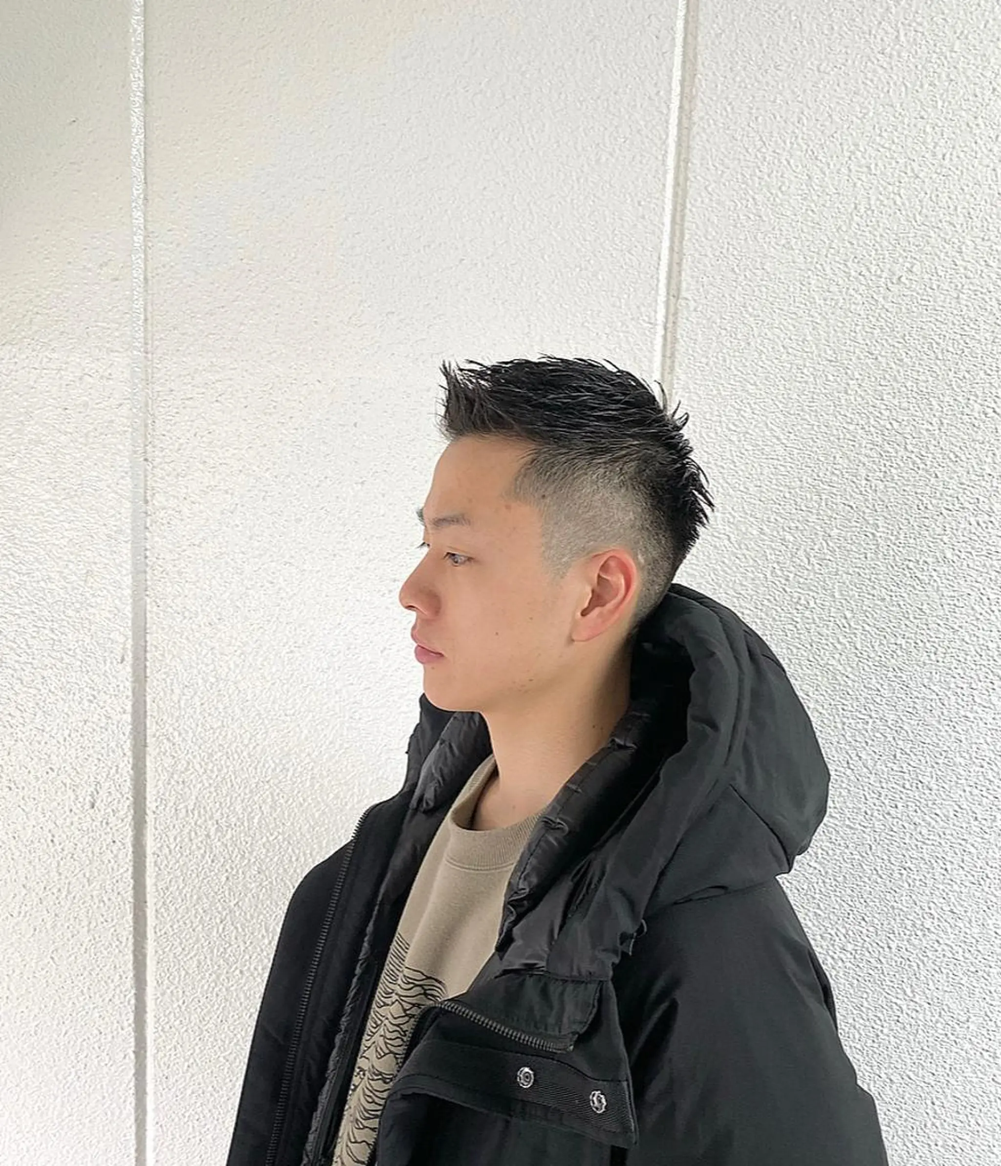 ショート メンズ フェードカット モヒカン カット 前田賢生 ご新規様はNGのヘアスタイル