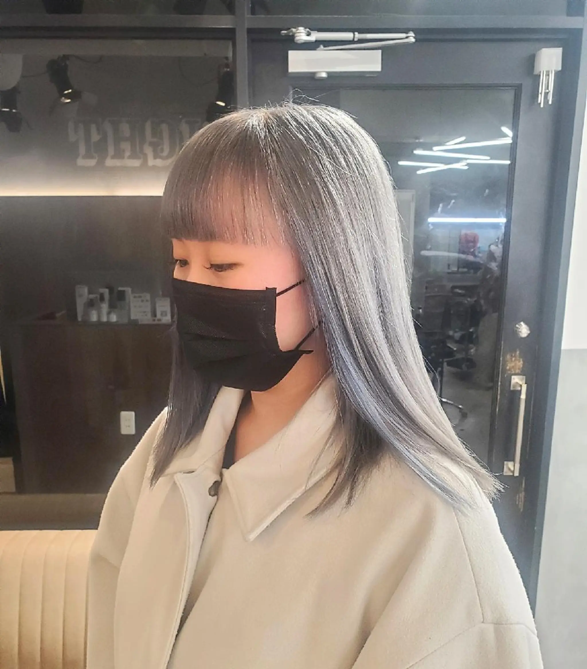 セミロング カット ヘアカラー トリートメント ✨本日空きあります✨ 遠田コウヘイ🌟のヘアスタイル