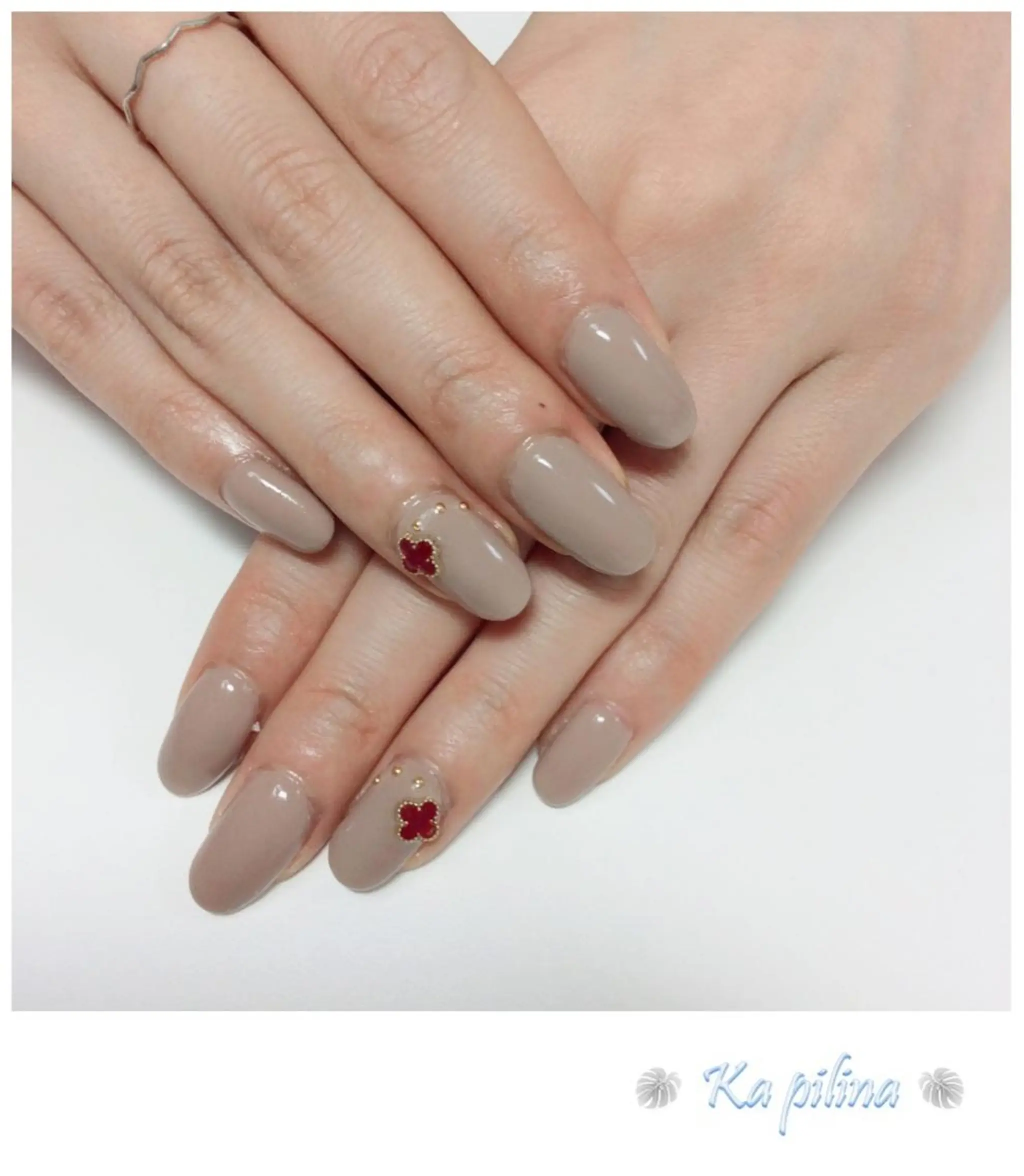 ネイル ワンカラーネイル シンプルネイル Nail salon Ka pilinaのネイルデザイン