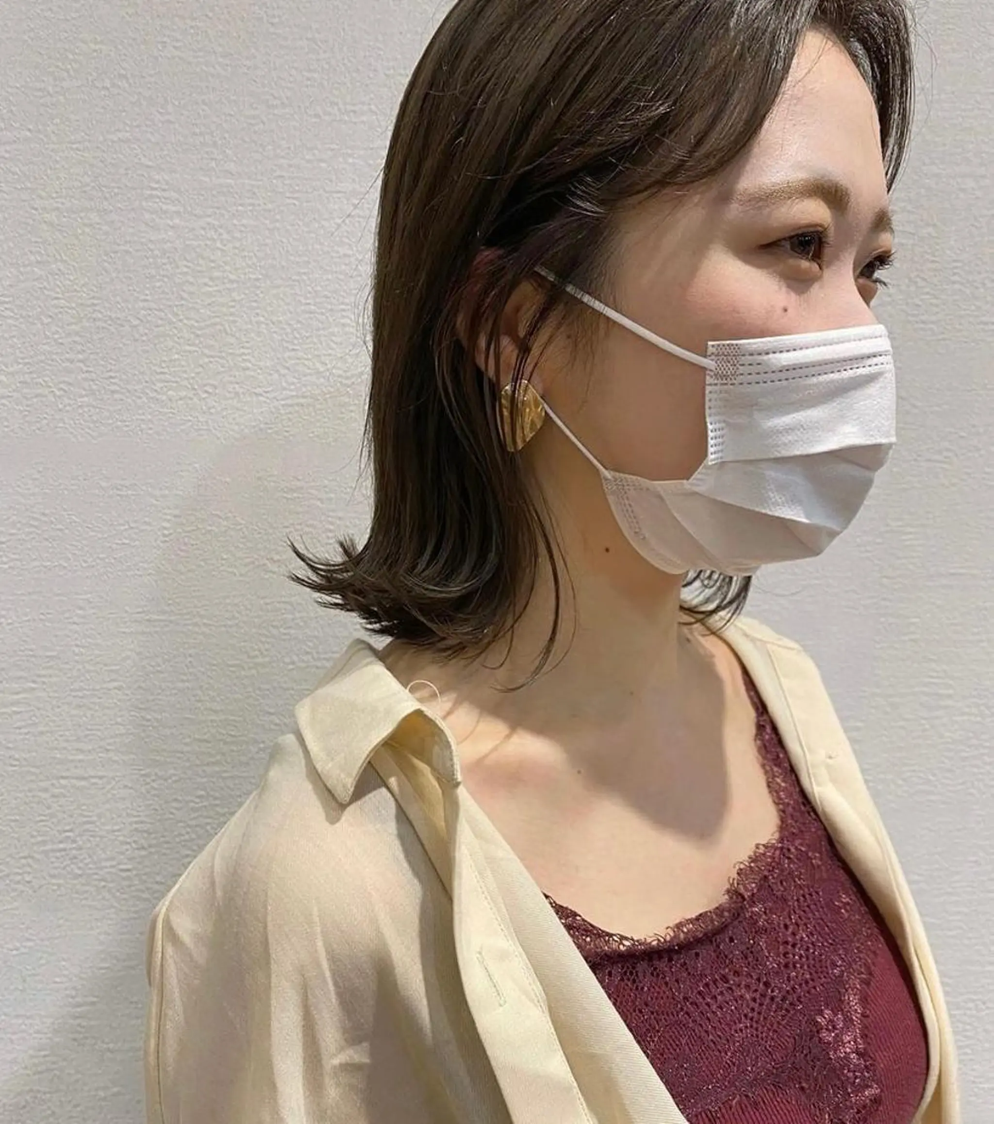 ミディアム カラー chiho🌛ボブ /髪質改善カラー🫧のヘアスタイル