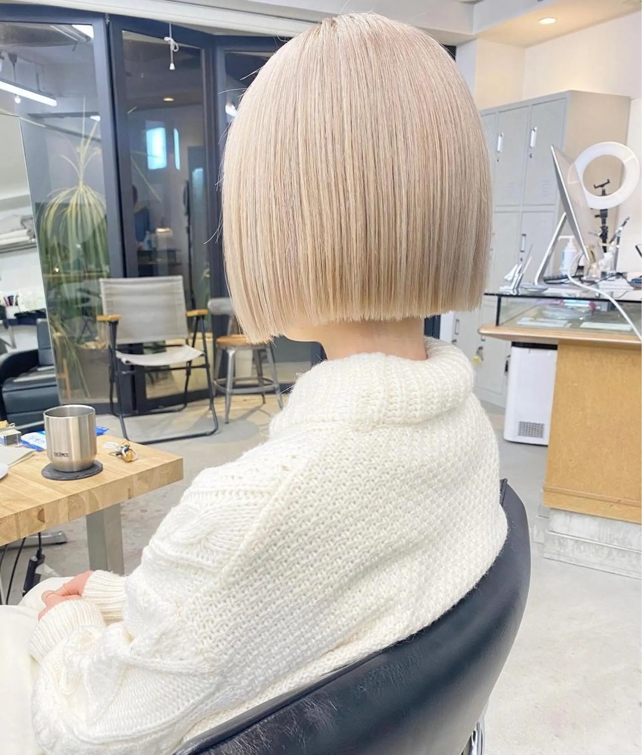 ショート カラー カット ハイトーン/ MANA♡のヘアスタイル