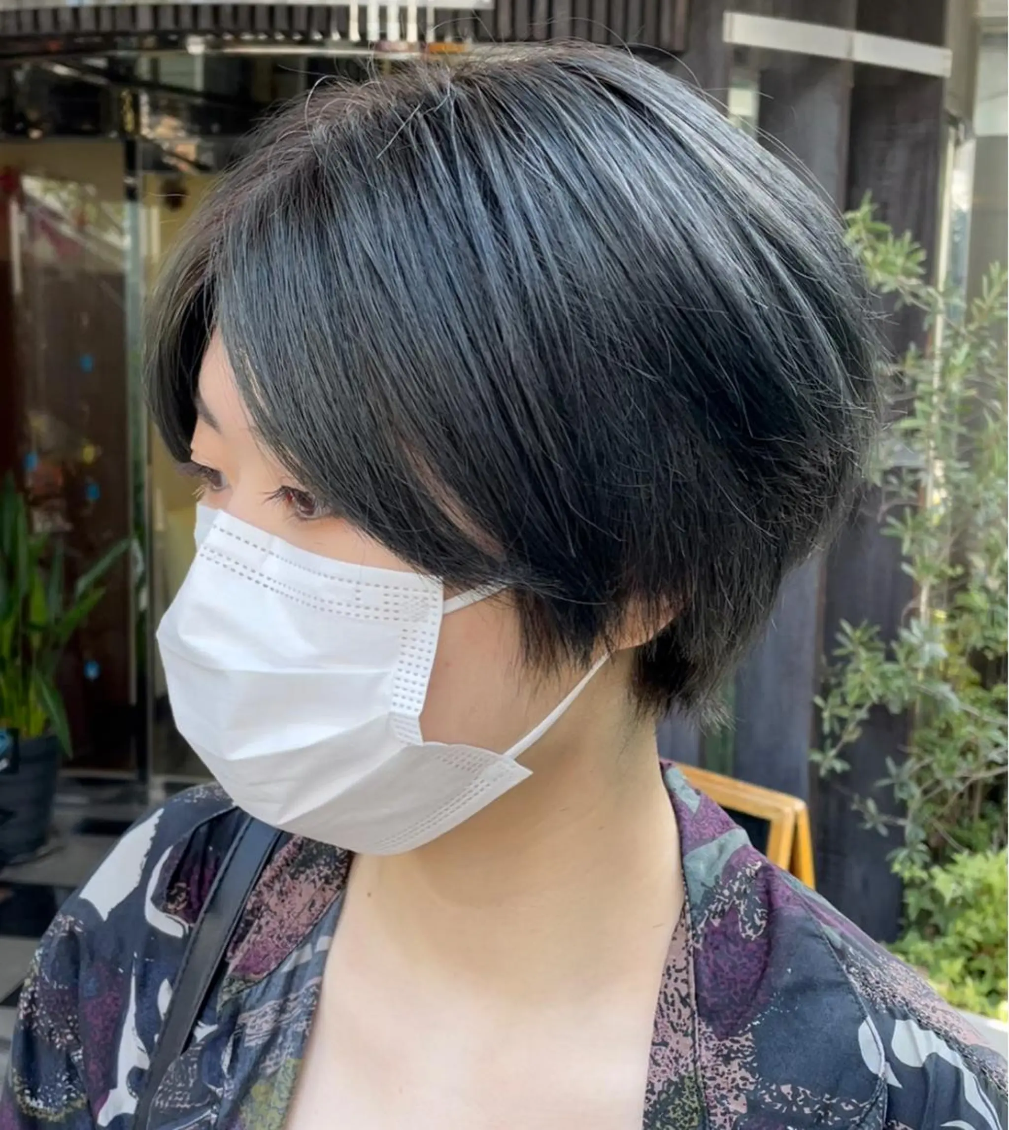 ショート カラー ヘアカラー トリートメント 古指 匠巳のヘアスタイル