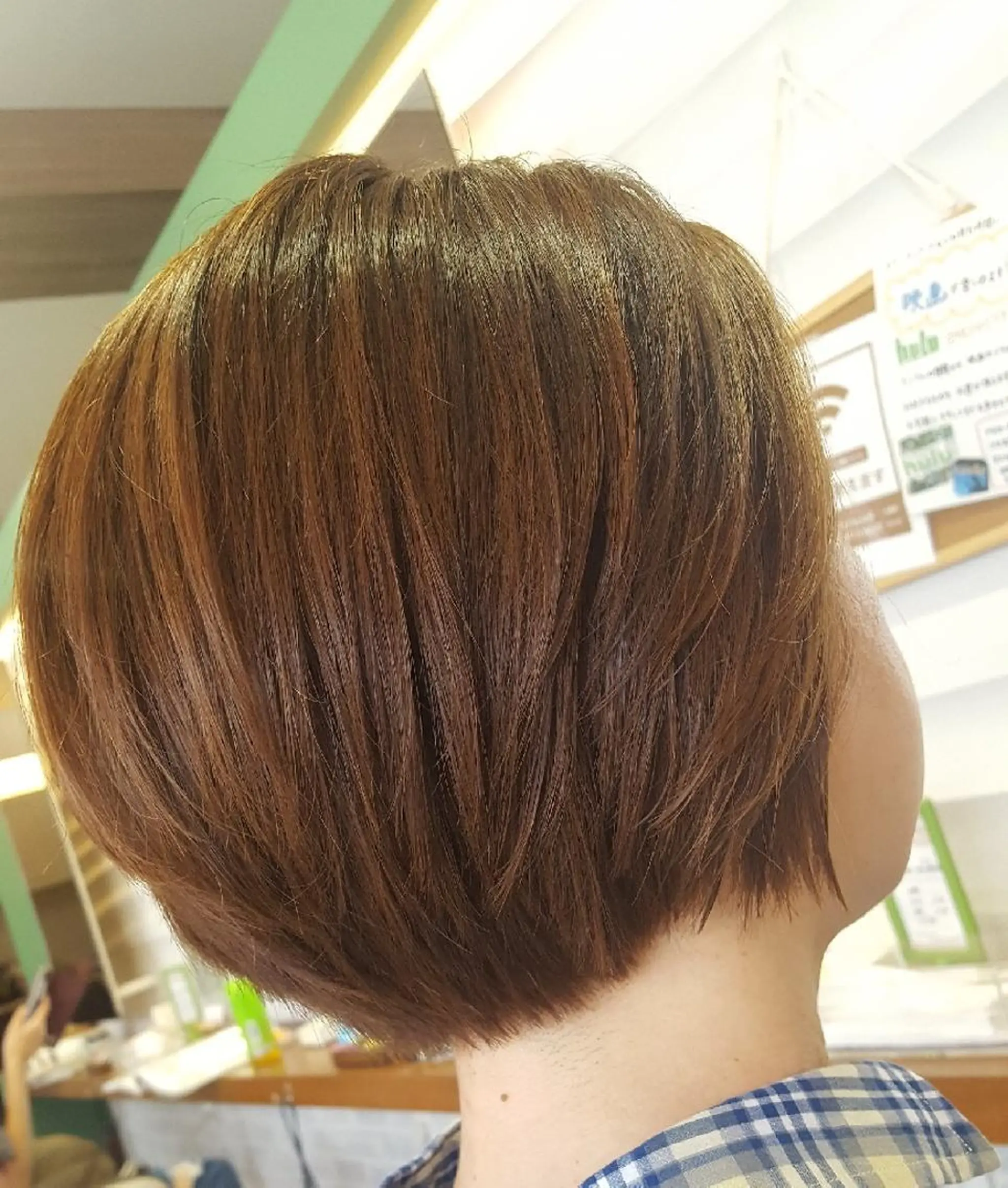 ショート ショートボブ ボブ ショートヘア 若泉 真梨のヘアスタイル