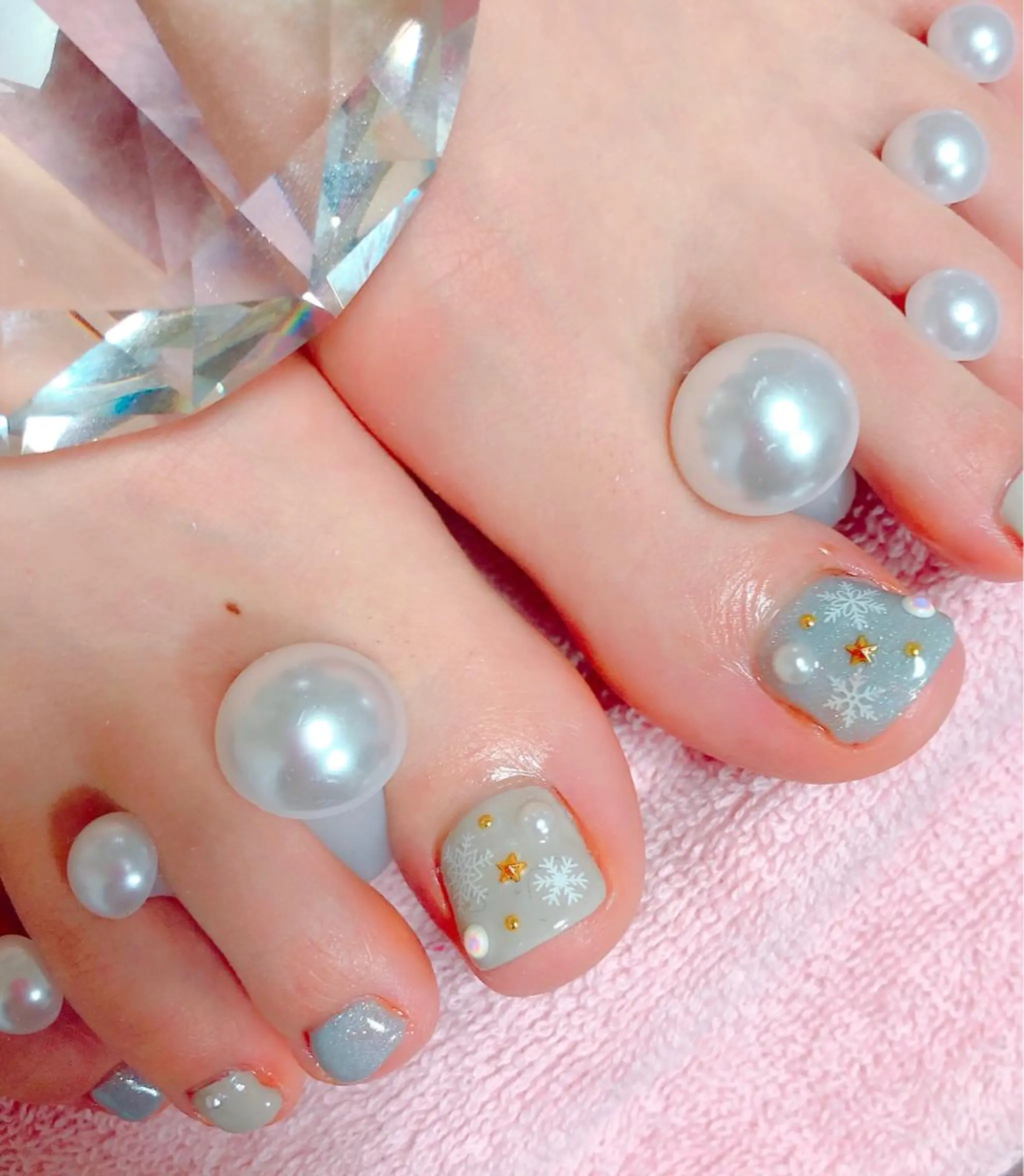 ネイル アートネイル フットネイル CROWN プライベートサロンのネイルデザイン