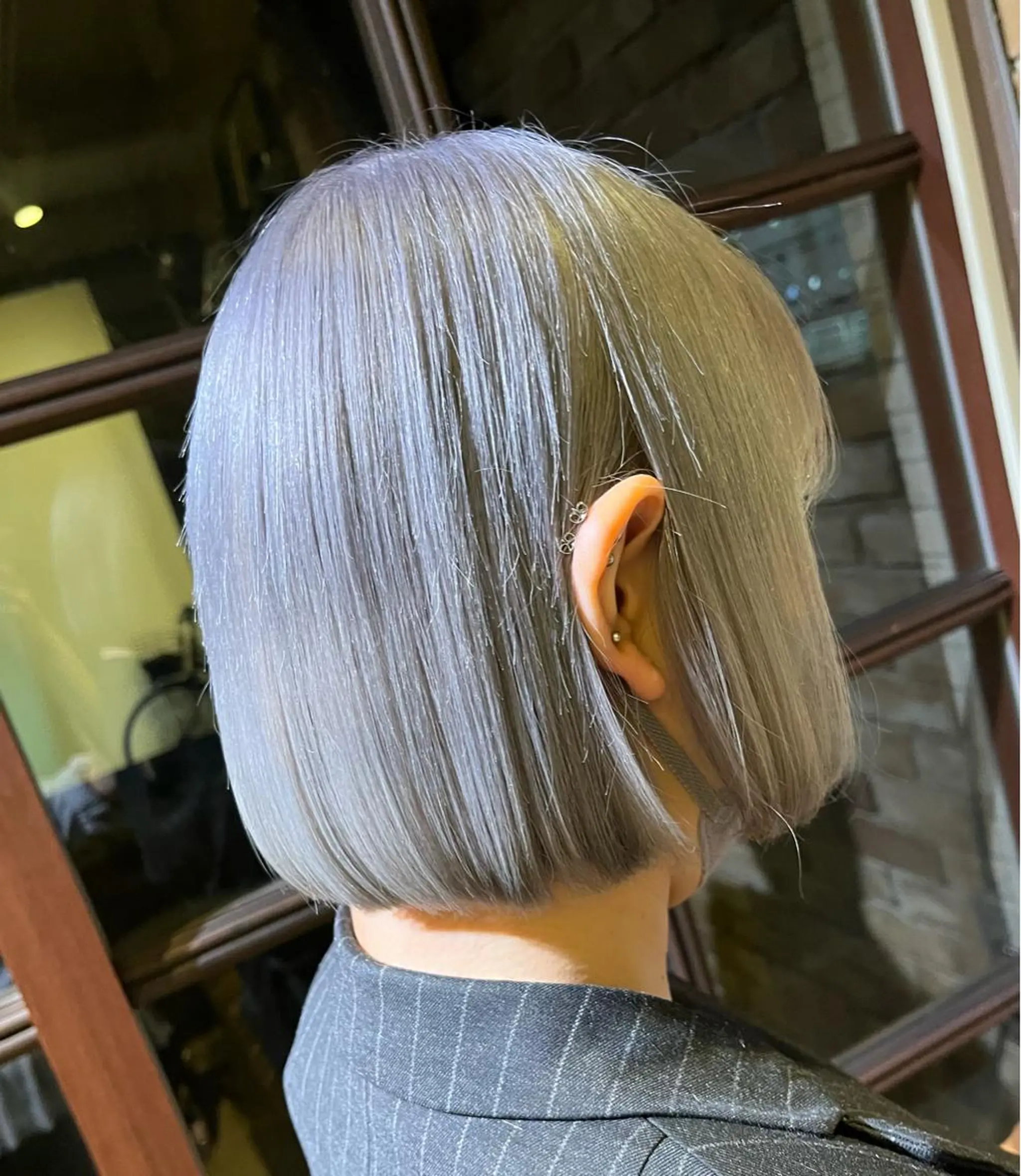 ショート カット ヘアカラー トリートメント 🎀𝑴𝑰𝑯𝑶 長岡/ケアカラー🎀のヘアスタイル