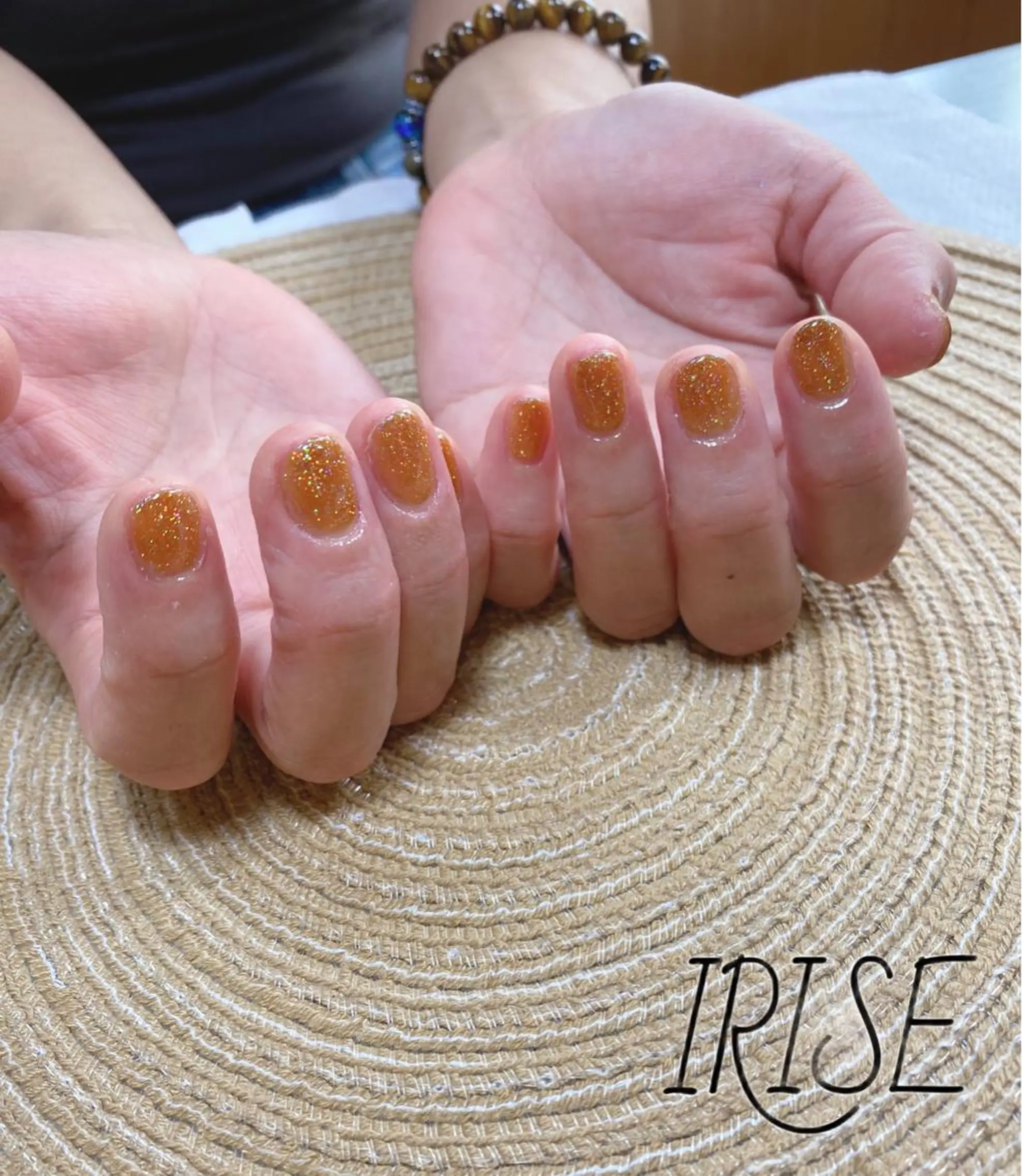 ネイル キラキラネイル ワンカラーネイル salon de iriseのマツエク・マツパデザイン