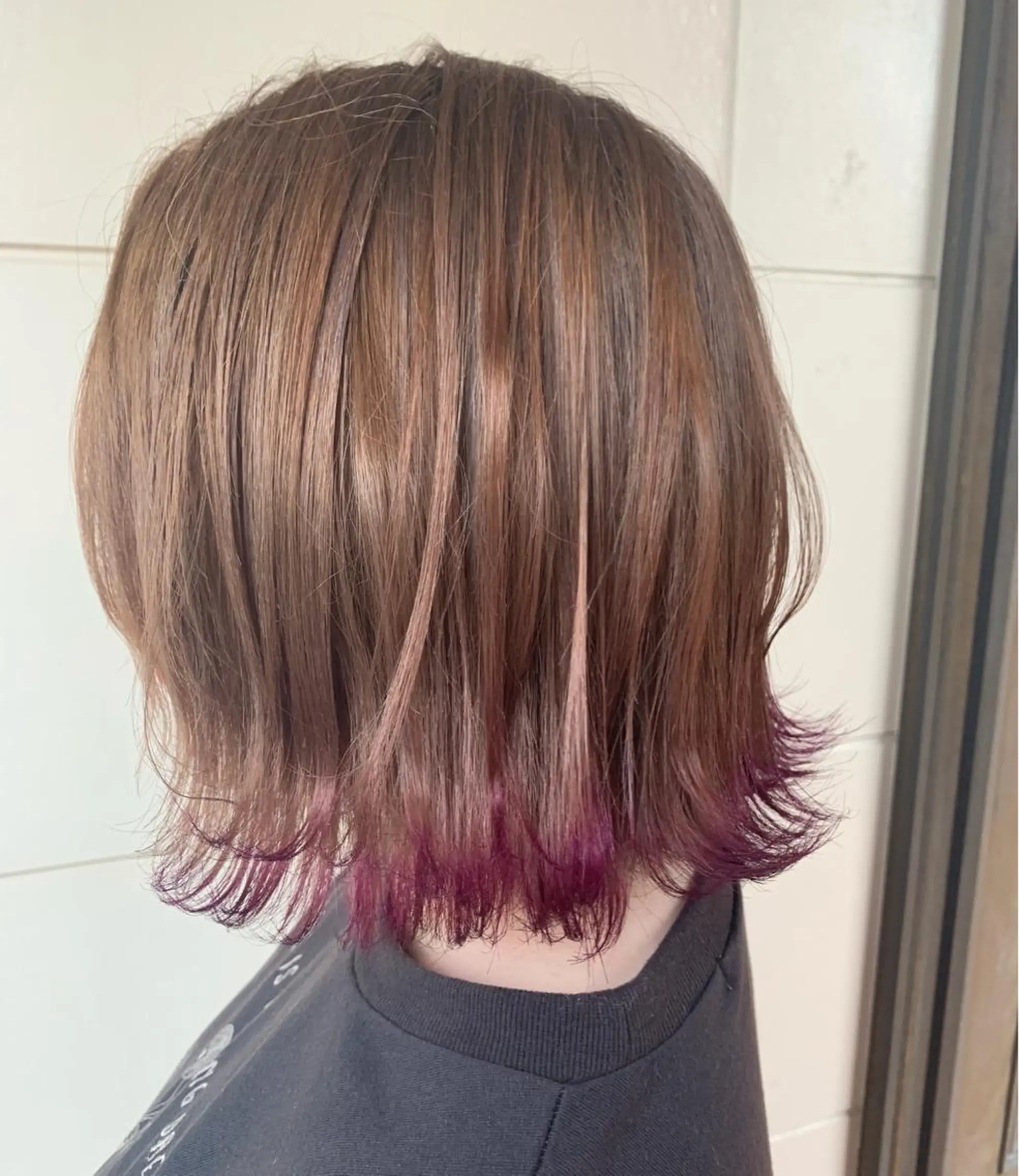 ミディアム カラー ダブルカラー ヘアカラー hairmake Emma/arpeggio所属・Emma arpeggioのマツエク・マツパデザイン