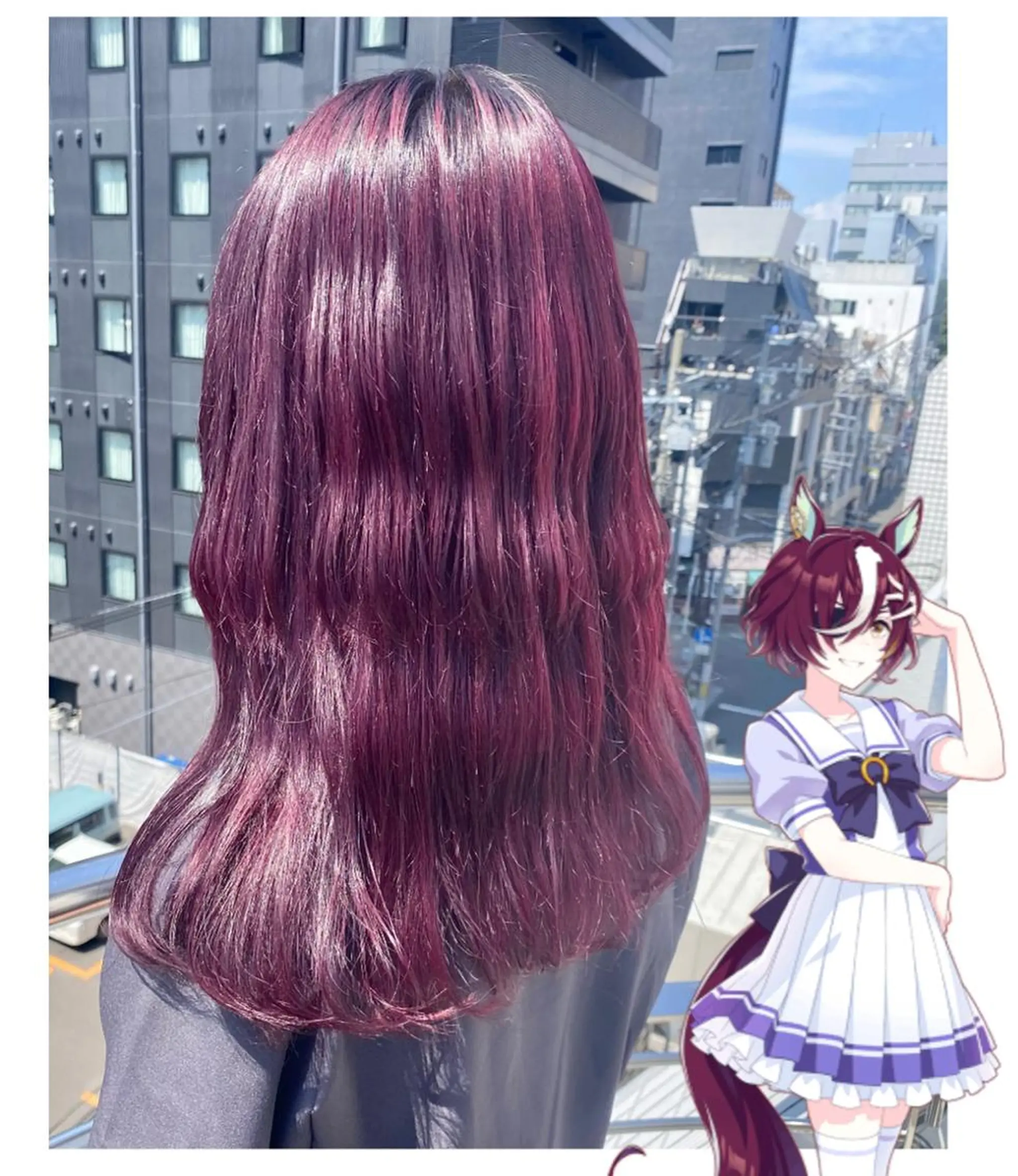 ミディアム カラー TSUNO🦖 派手髪/オタク美容師のヘアスタイル