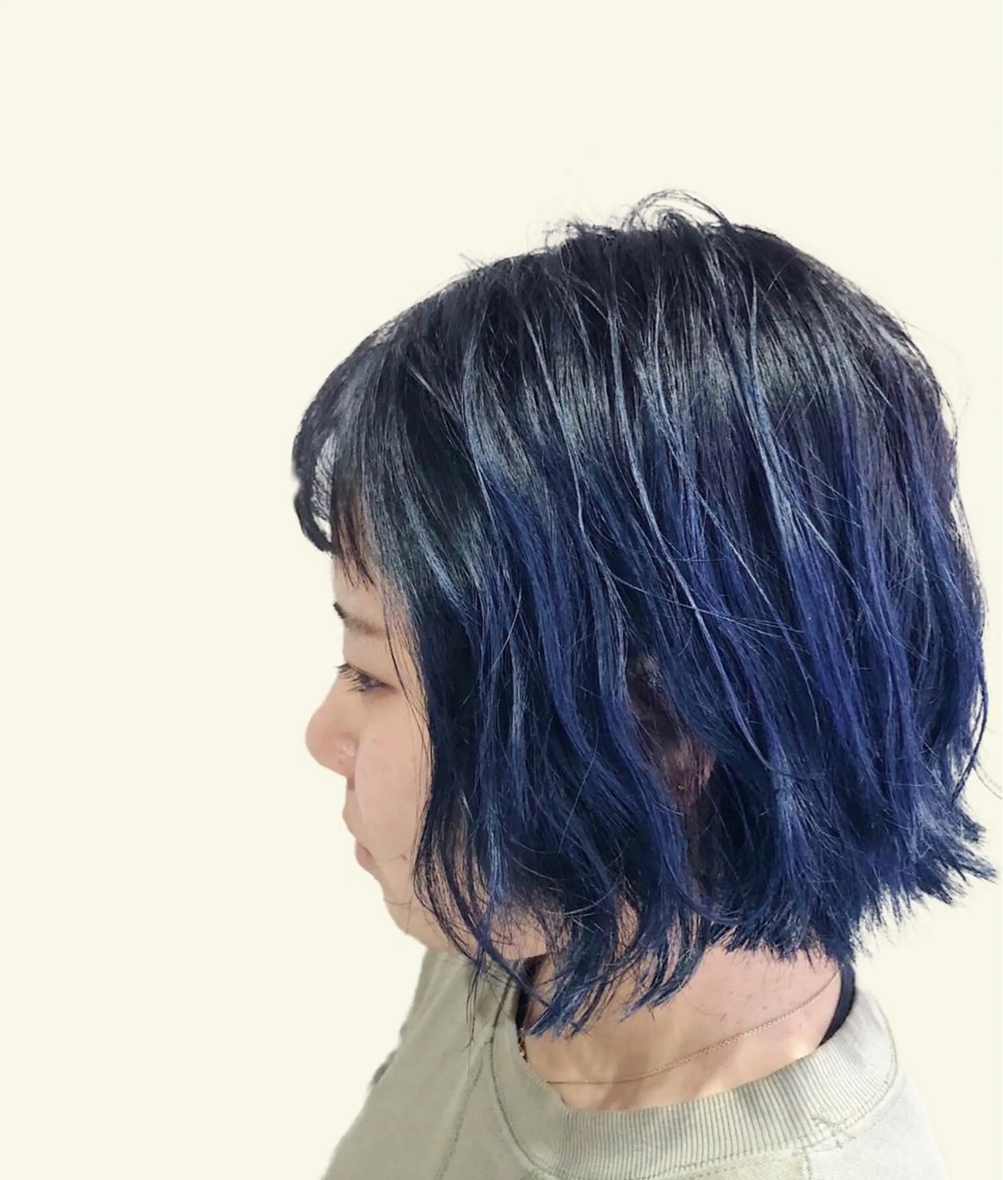 ミディアム カラー ケアブリーチ /髪質 改善/古橋圭史郎のヘアスタイル