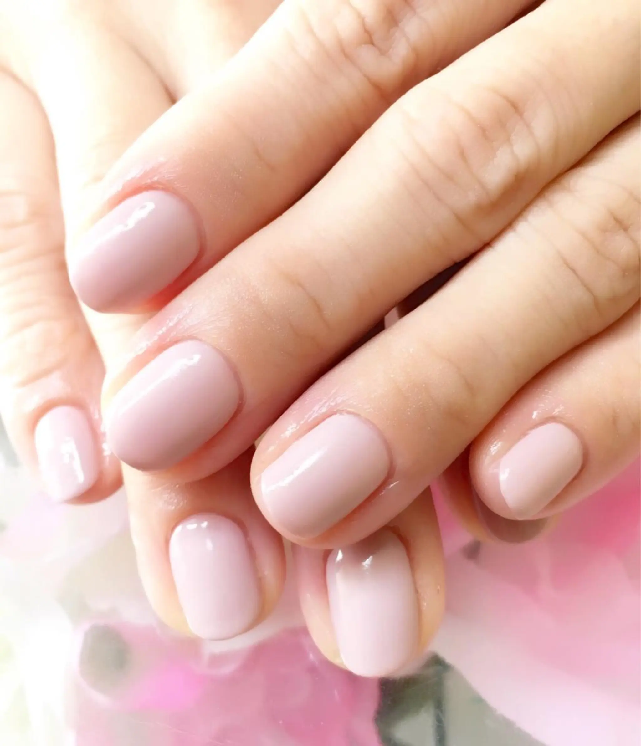 ネイル ワンカラーネイル シンプルネイル clover nailのネイルデザイン