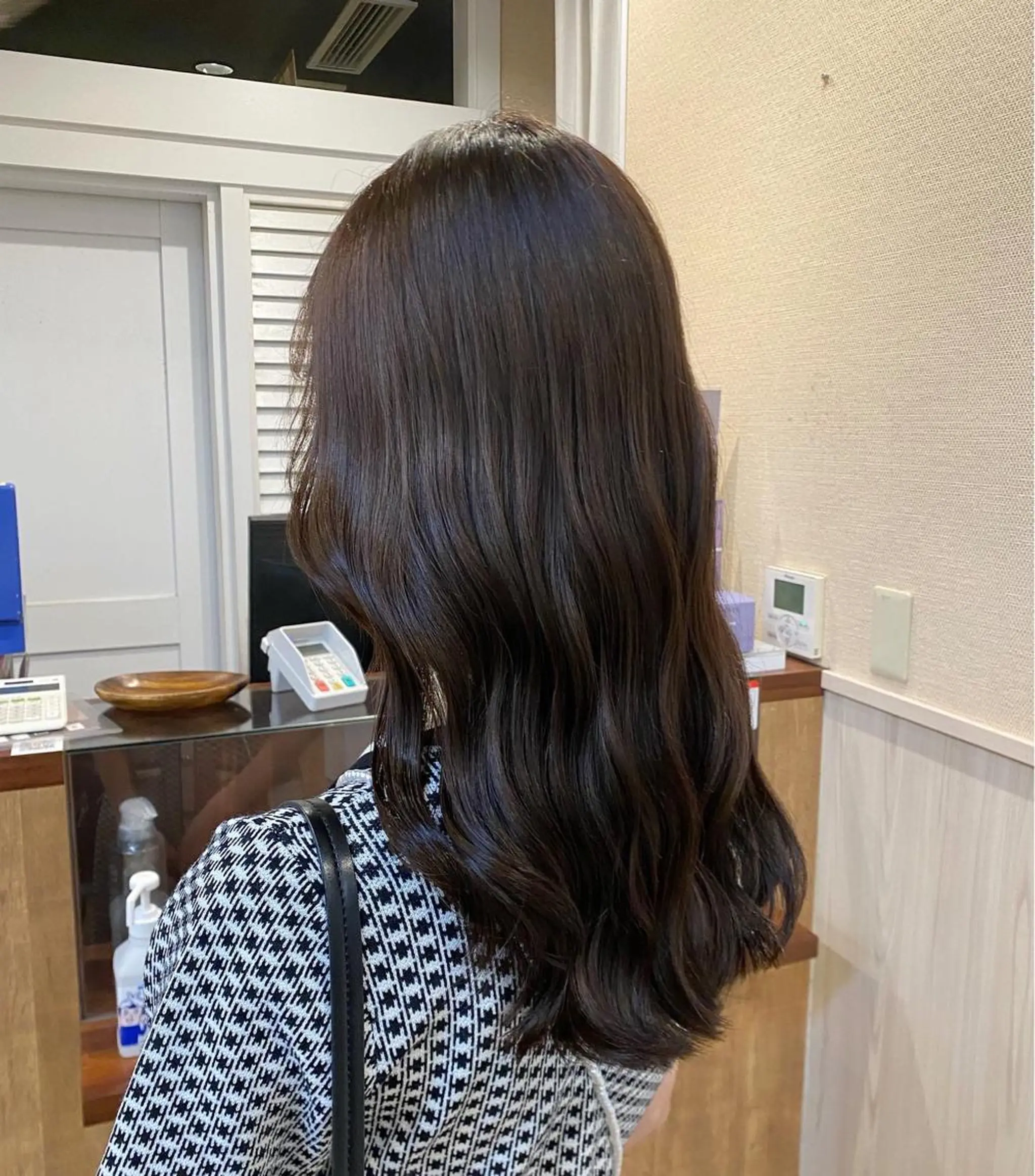 カラー ブラウンカラー モカブラウン NUMBER 天王寺YUYAのヘアスタイル