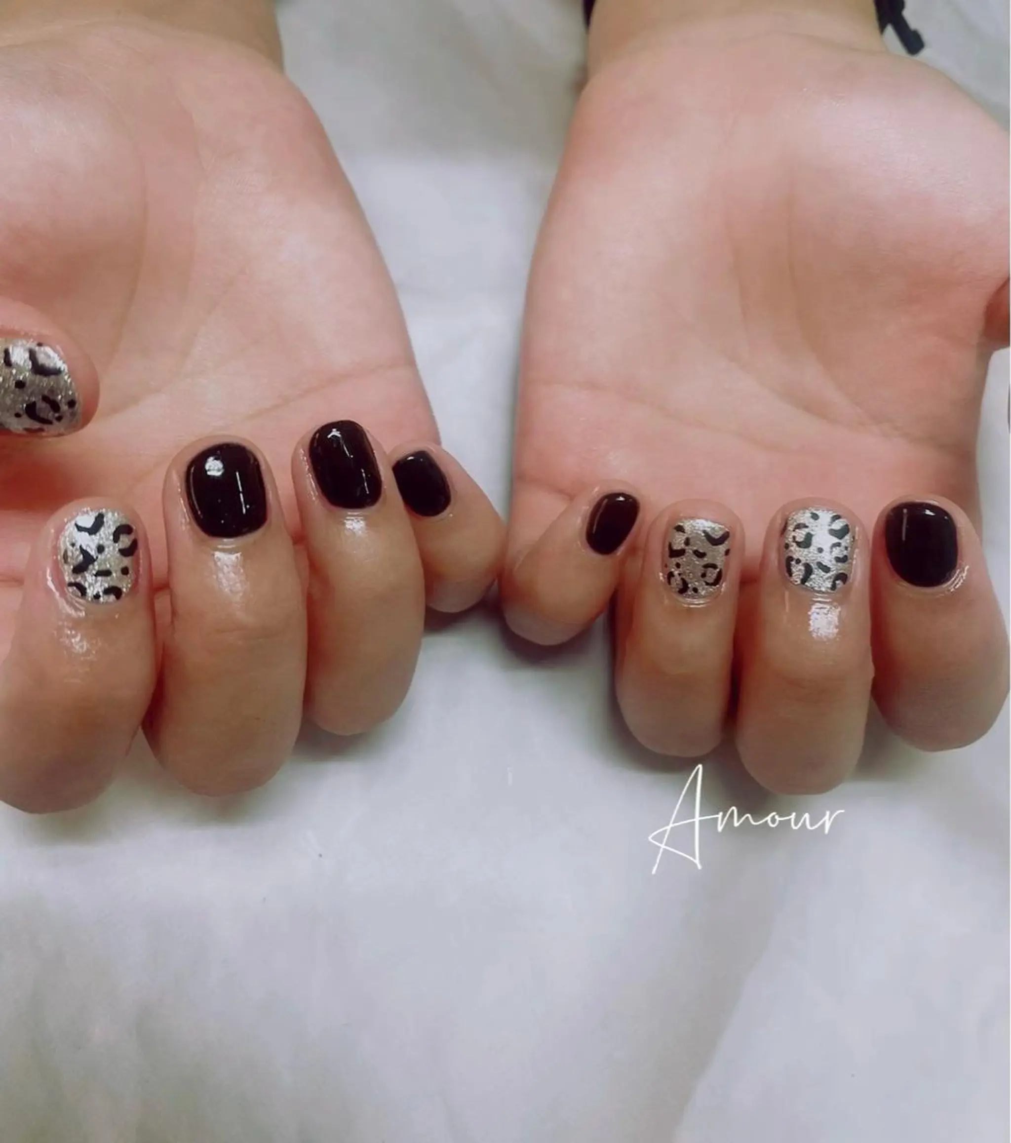 ネイル アニマル柄 アートネイル Nail Salon Amourのネイルデザイン
