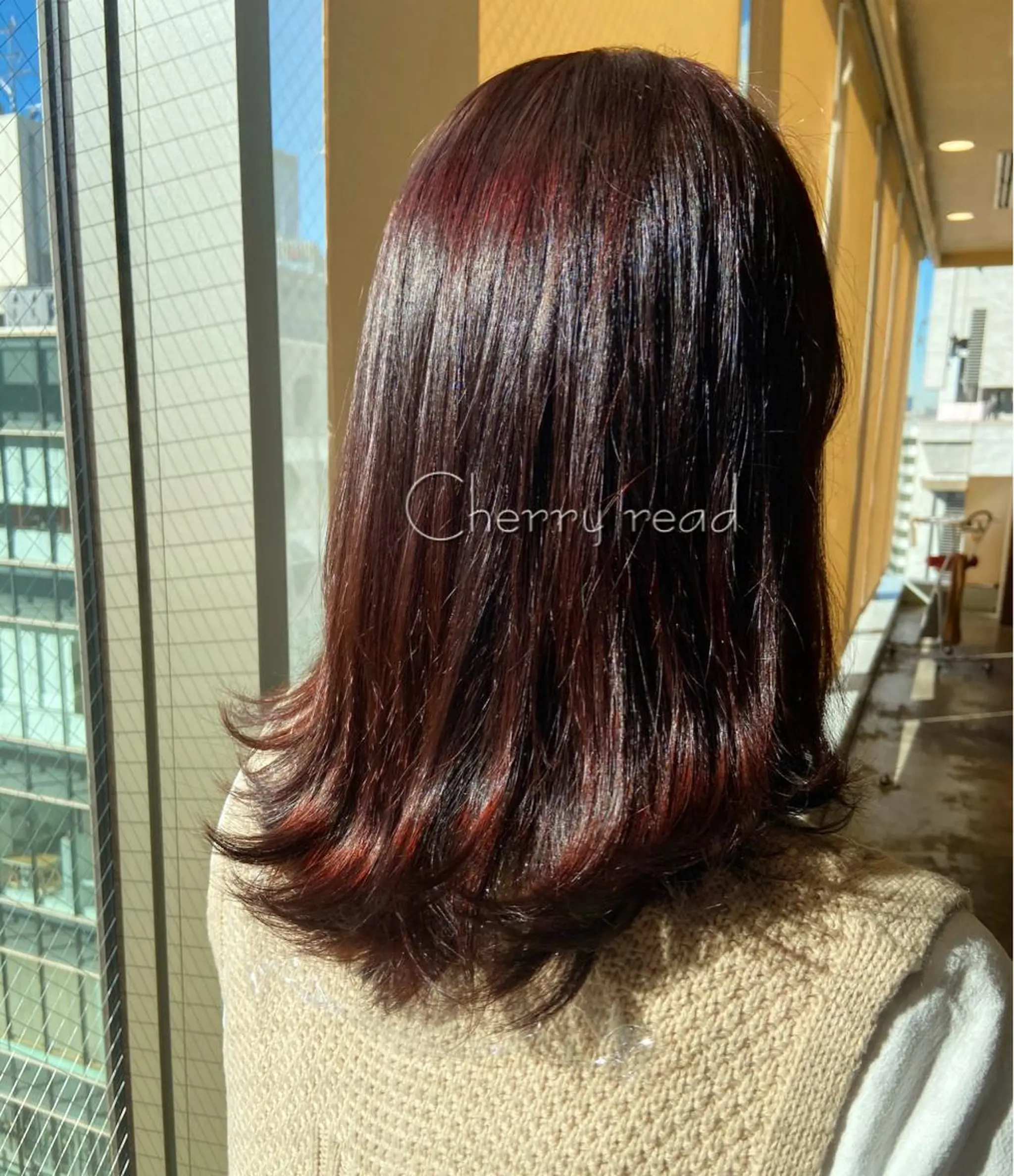 カラー 🌼大竹美侑／顔まわ りカット／レイヤーのヘアスタイル