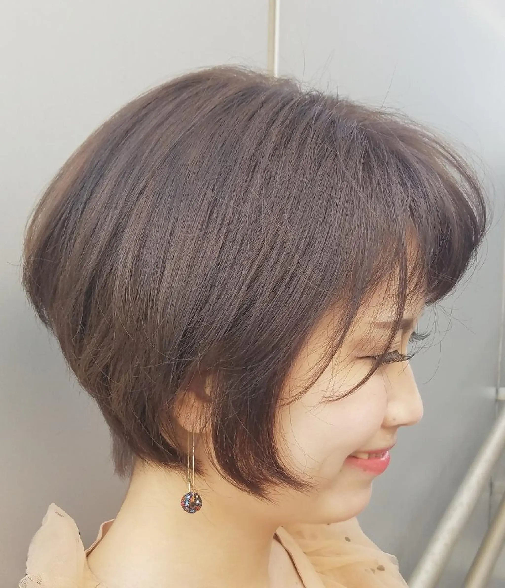 ショート カラー アッシュ ショートヘア ブリーチ・ハイトーン 特化🎉内山のヘアスタイル