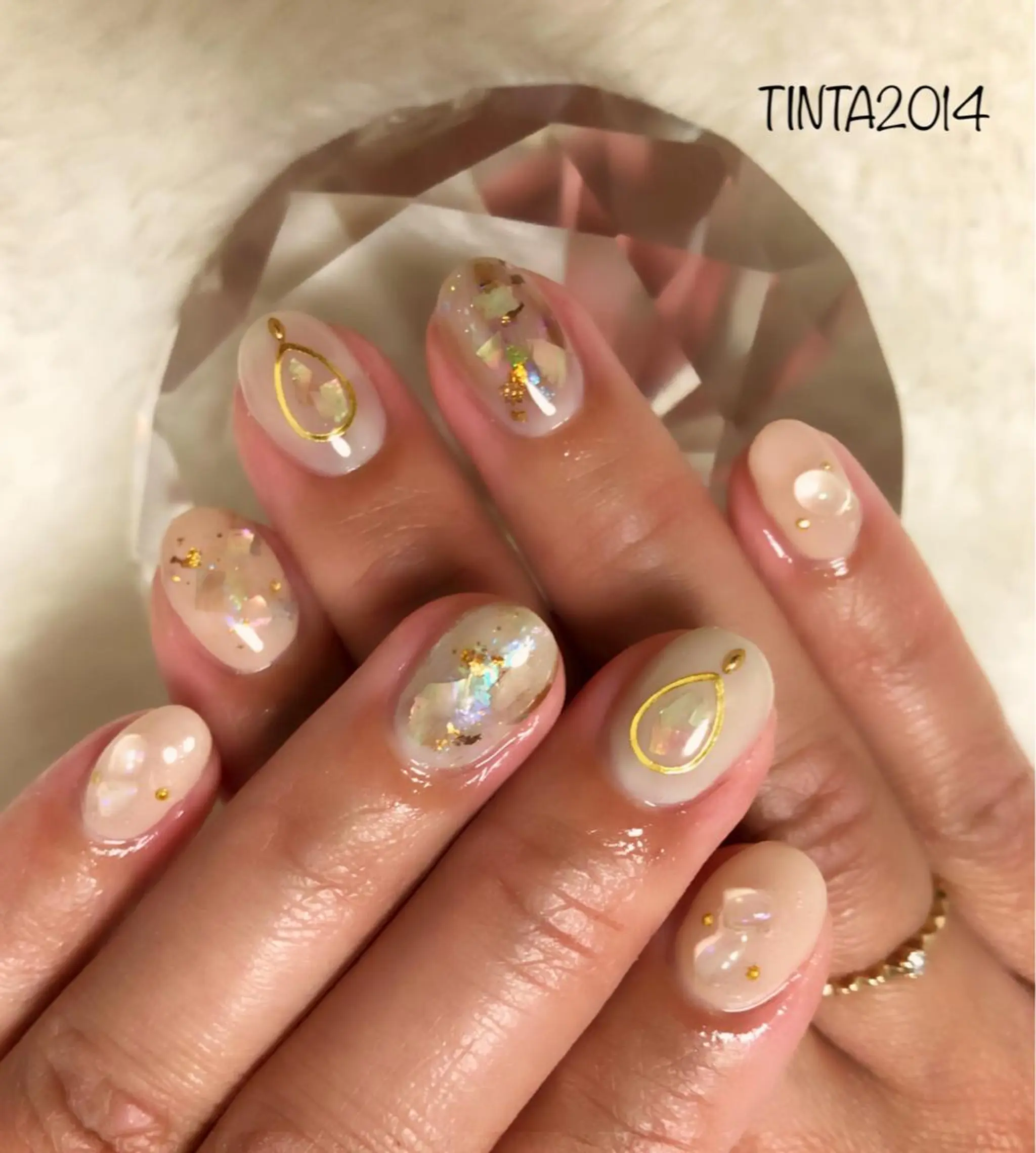 ネイル ニュアンスネイル 馬場 典子のネイルデザイン