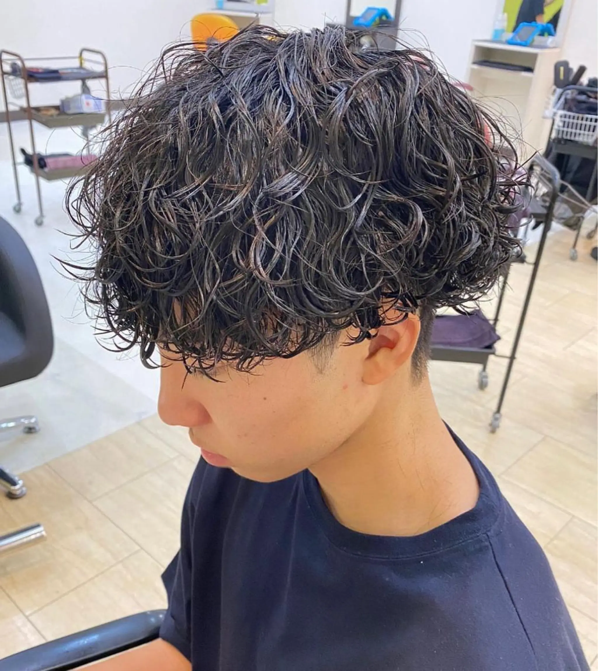 メンズ カット パーマ 年間2000名担当◎ パーマ職人/仲原佑樹のヘアスタイル