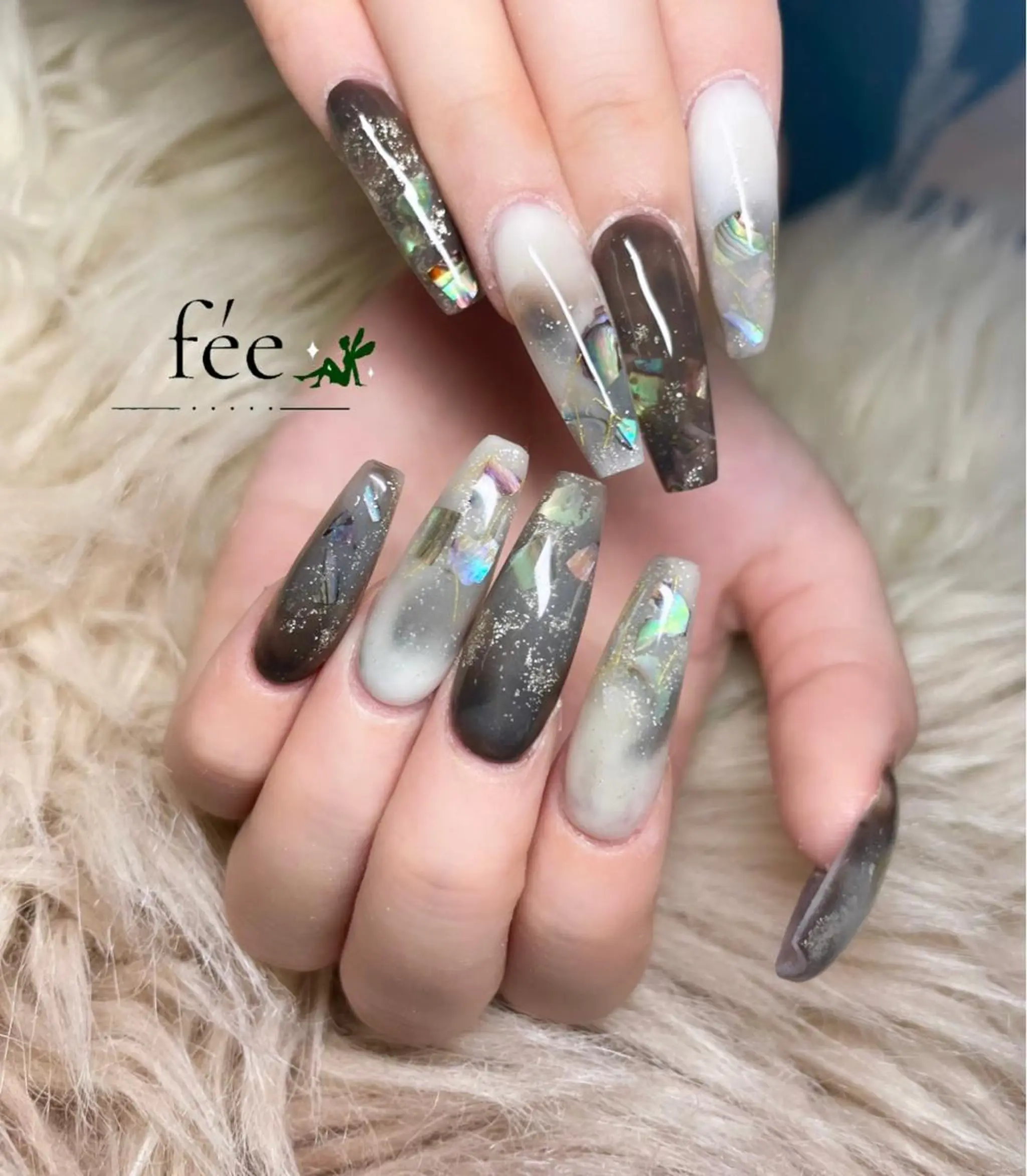 ネイル フットネイル フレンチネイル ジェルネイル 韓国ネイル マグネットネイル ハンドネイル nail salon fee(フィー)のネイルデザイン