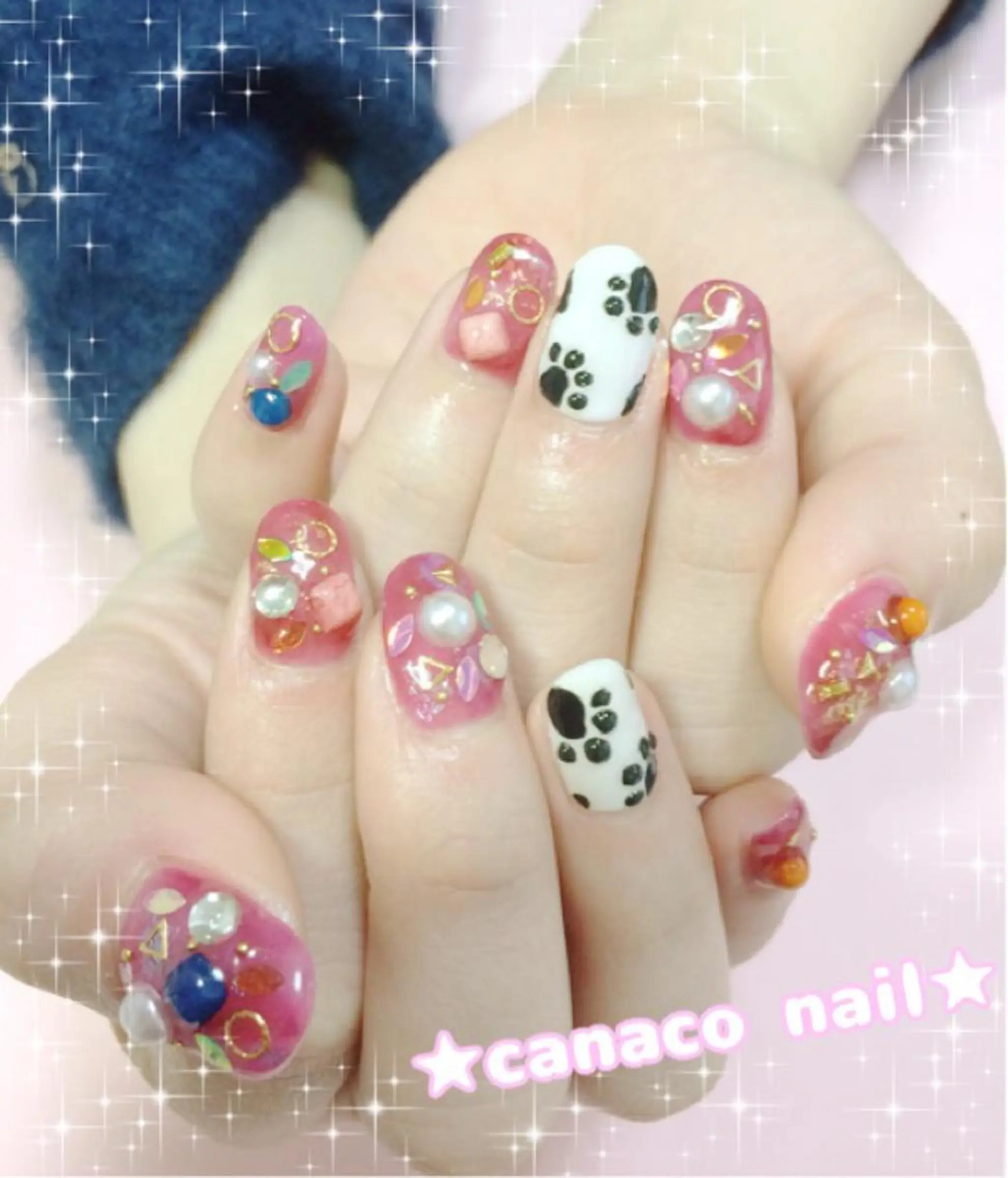 ネイル ハンドネイル ハンドケア ベテランネイル cnc  nailのネイルデザイン