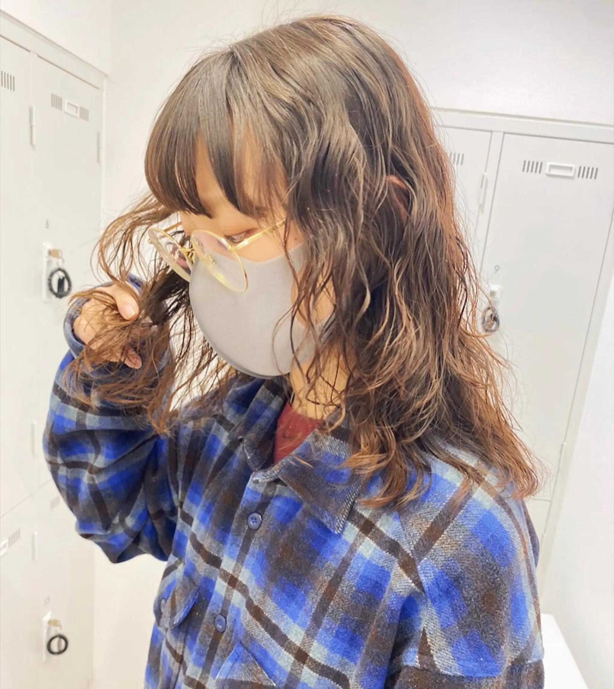 ミディアム パーマ ミディアムパーマ 西山梨々【5/1〜 復帰致します🌼】のヘアスタイル