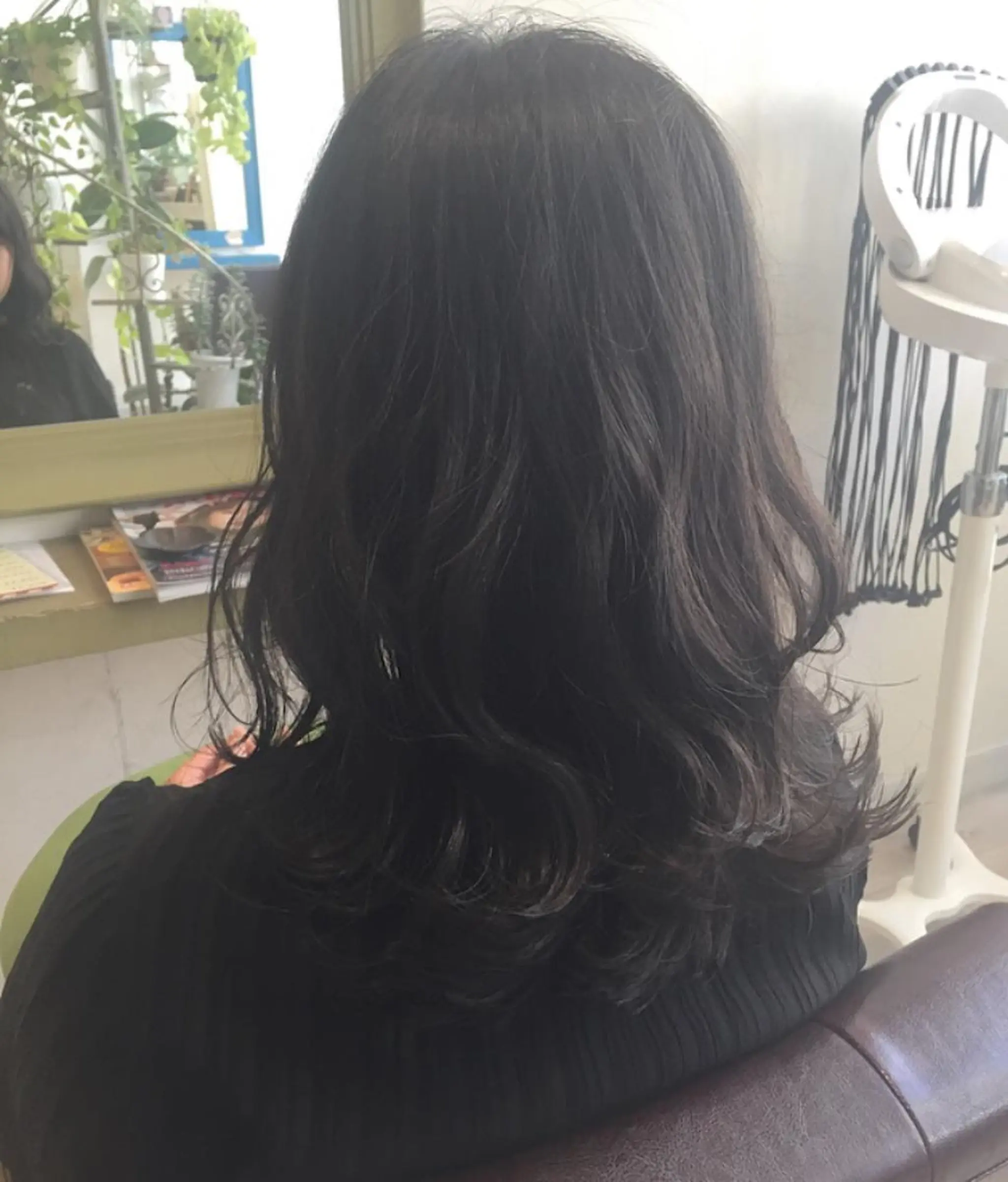 セミロング カラー nakahara madokaのヘアスタイル