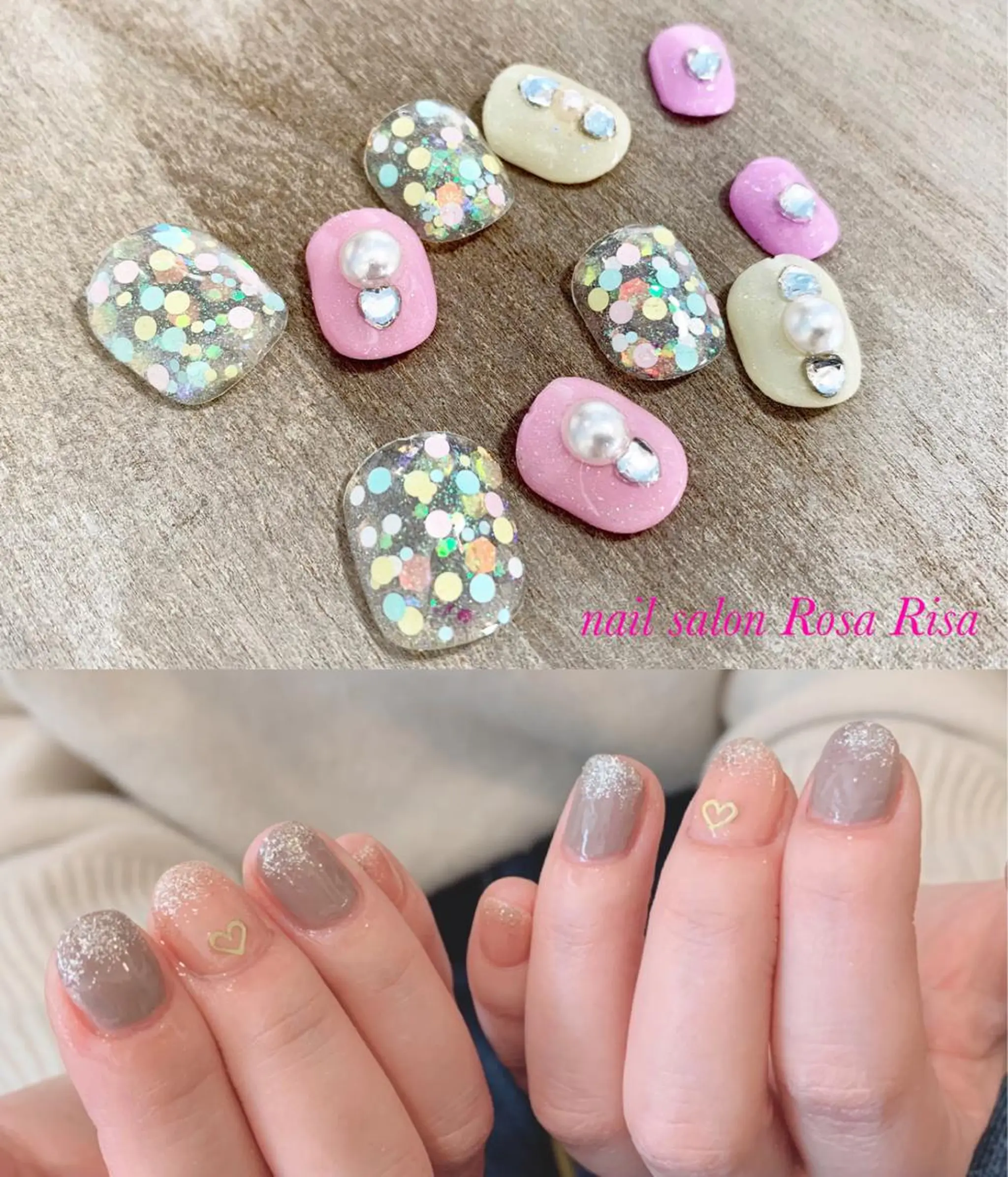 ショート ネイル ジェルネイル ネイルチップ ネイルスタジオ シェイクユアハンズのネイルデザイン