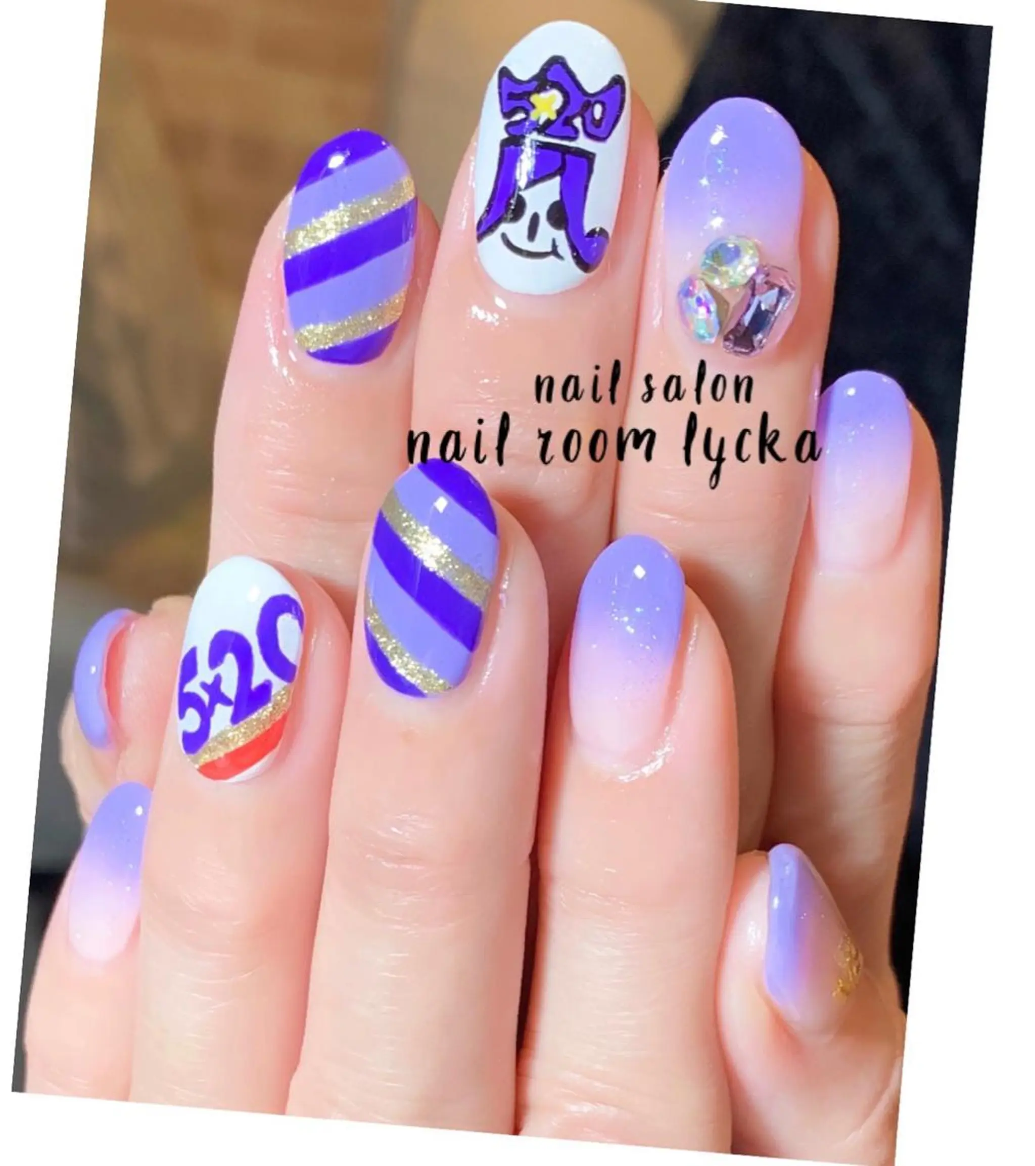 ネイル ﾈｲﾙﾙｰﾑﾘｯｶ 𝐦𝐚𝐲𝐮のネイルデザイン