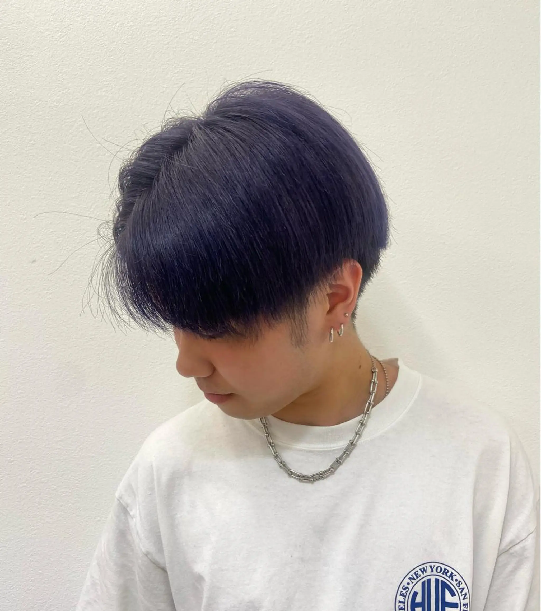 ショート カラー ブリーチ ハイトーンカラー パープルカラー 🌼似合わせのプロ 心斎橋/rena🌼のマツエク・マツパデザイン