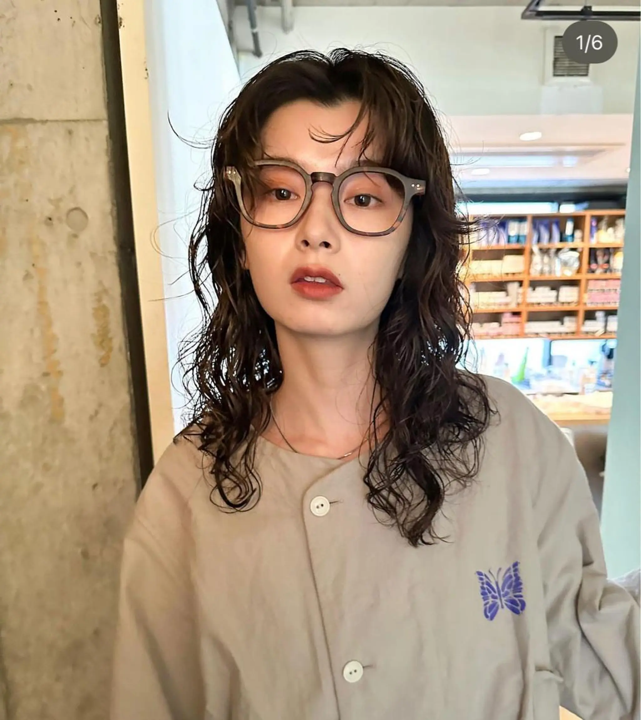 セミロング ナチュラル・抜け感 永井　賢三のヘアスタイル