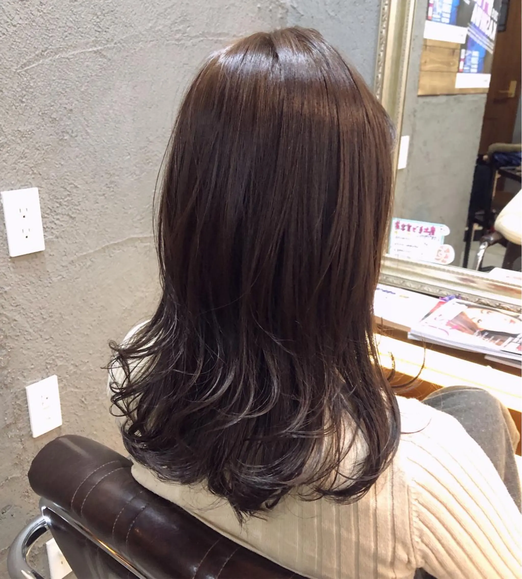 カラー アッシュ ラベンダーカラー ラベンダーアッシュ 後藤 陽花子のヘアスタイル