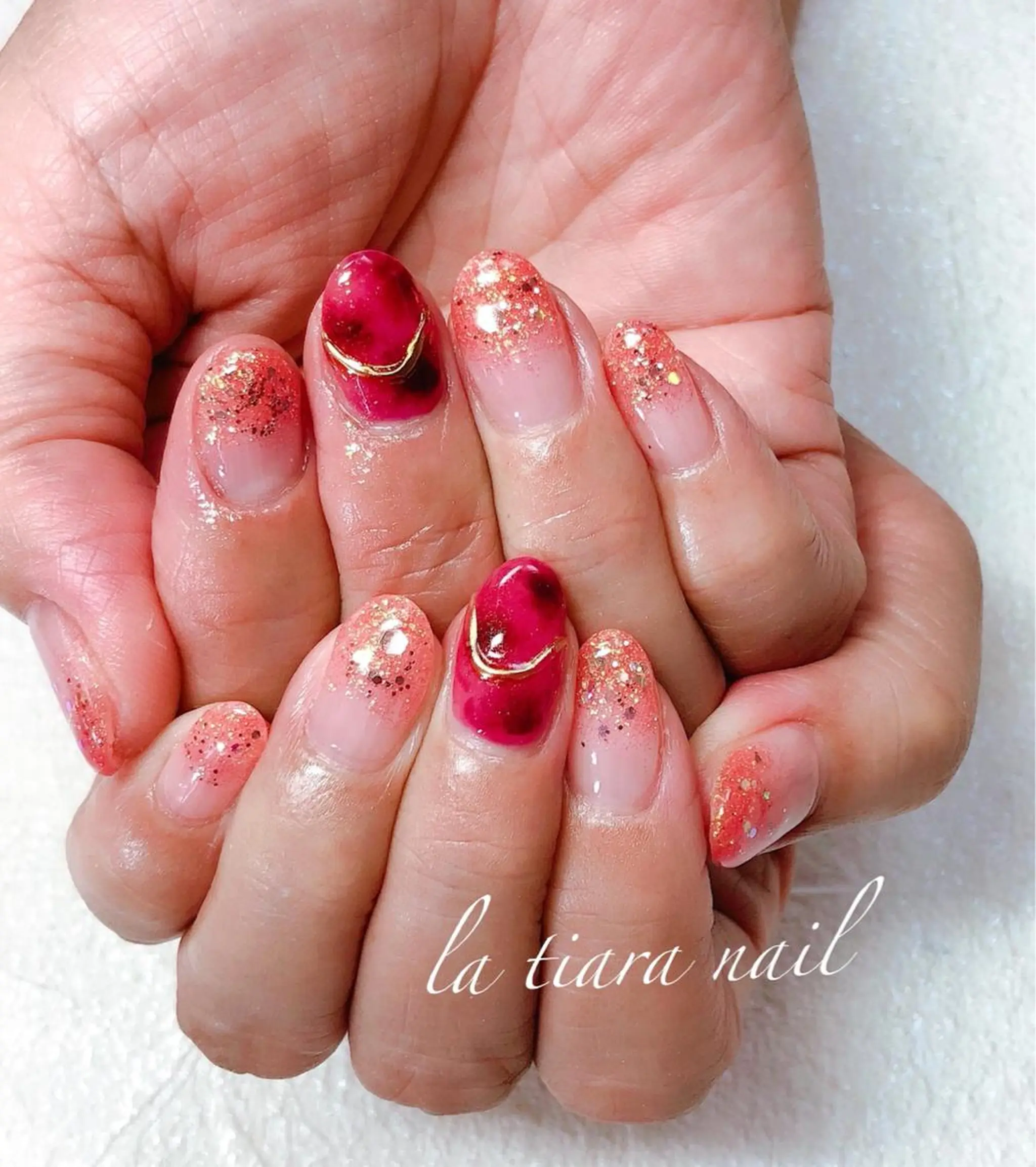 ネイル Blue bird  nailのネイルデザイン