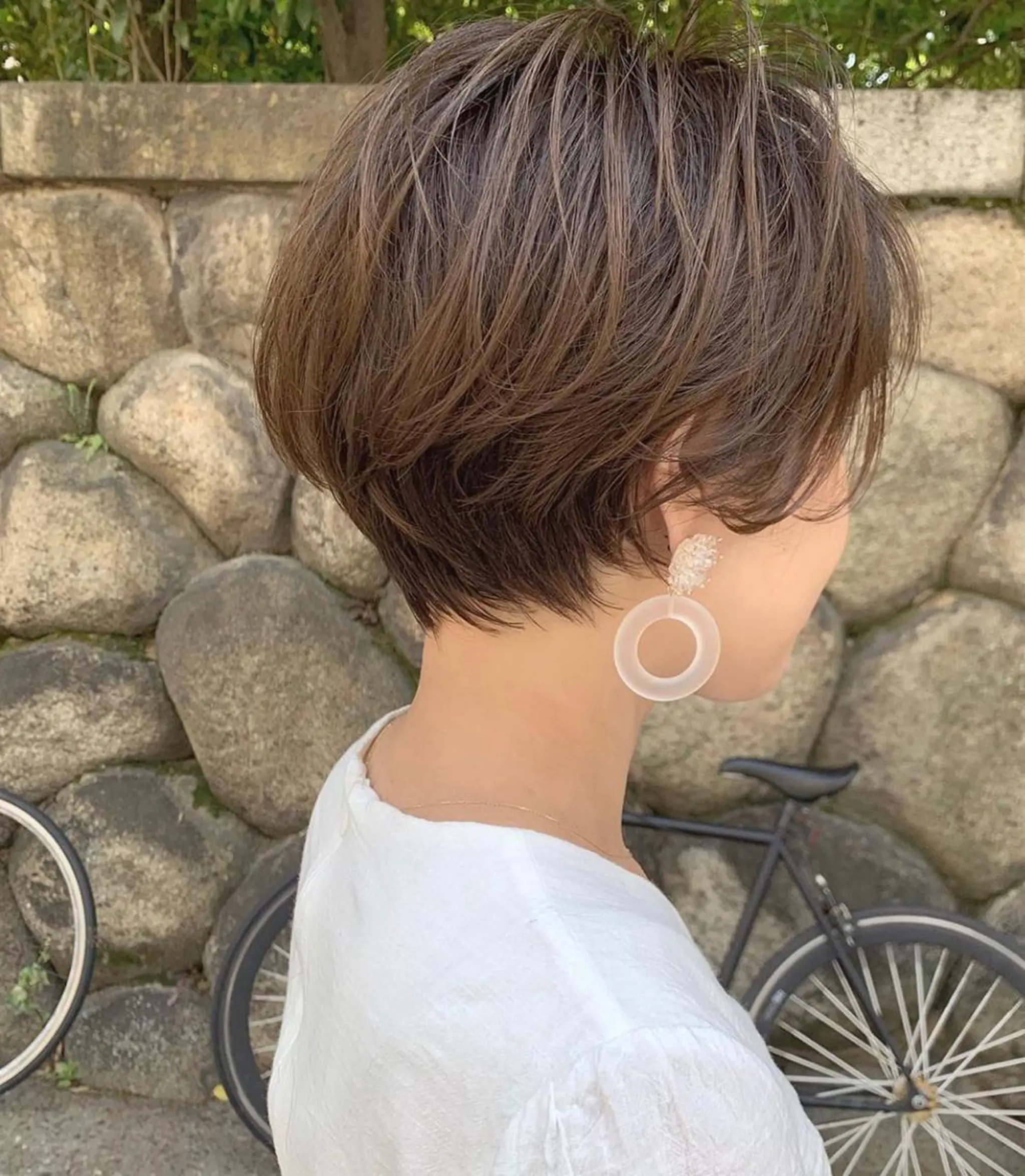 ショート 堀井 菜月のヘアスタイル