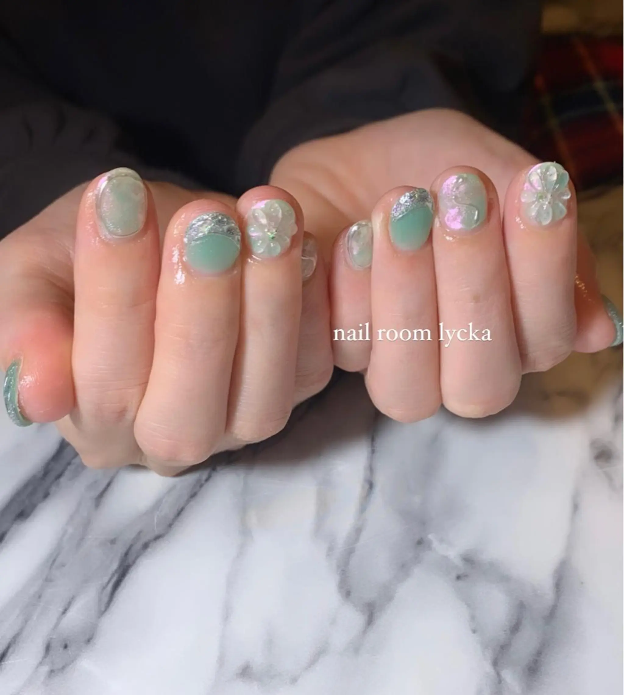 ネイル ﾈｲﾙﾙｰﾑﾘｯｶ 𝐦𝐚𝐲𝐮のネイルデザイン