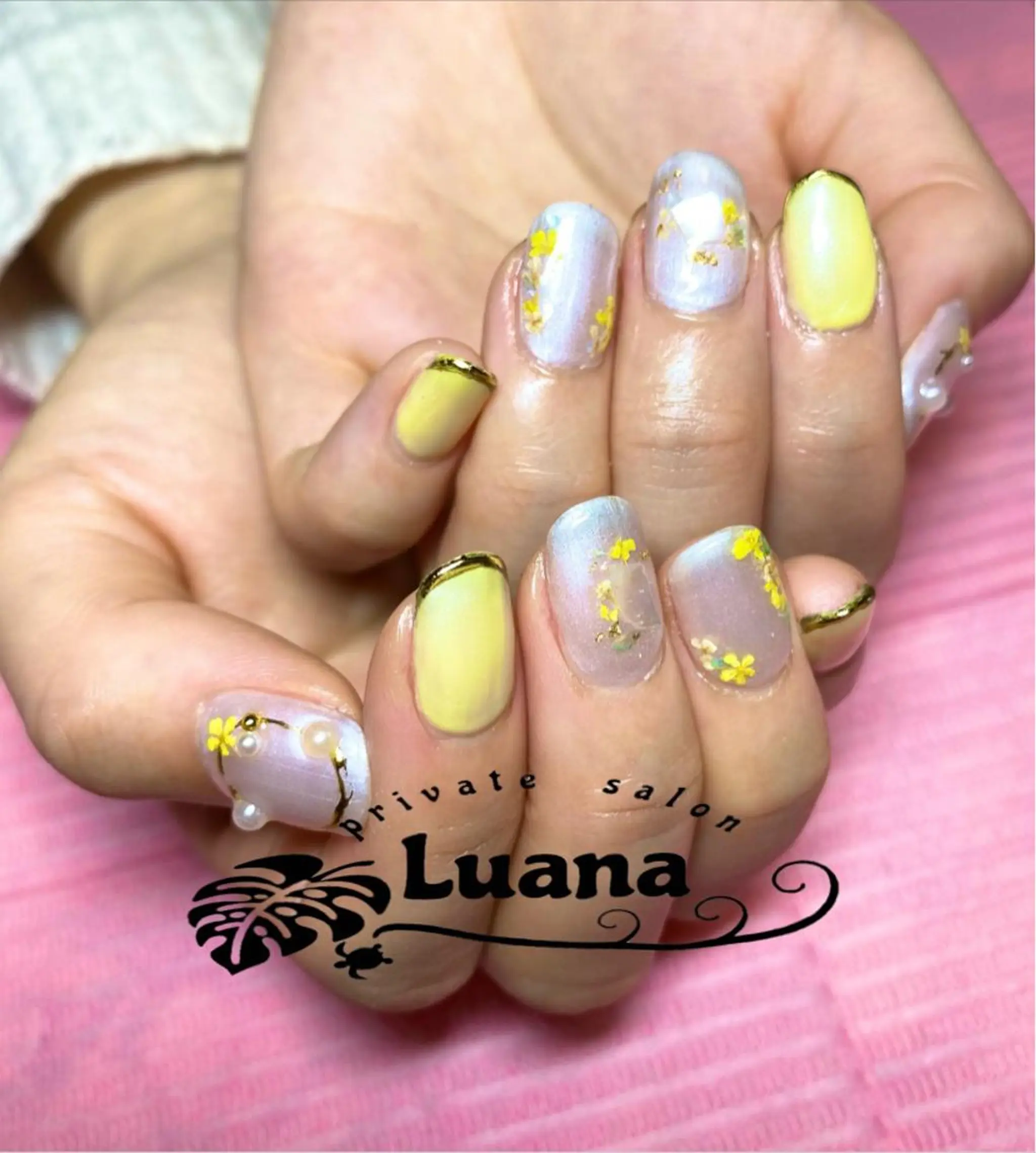 ネイル 持ち込み 自宅ネイルサロン ルアナのネイルデザイン