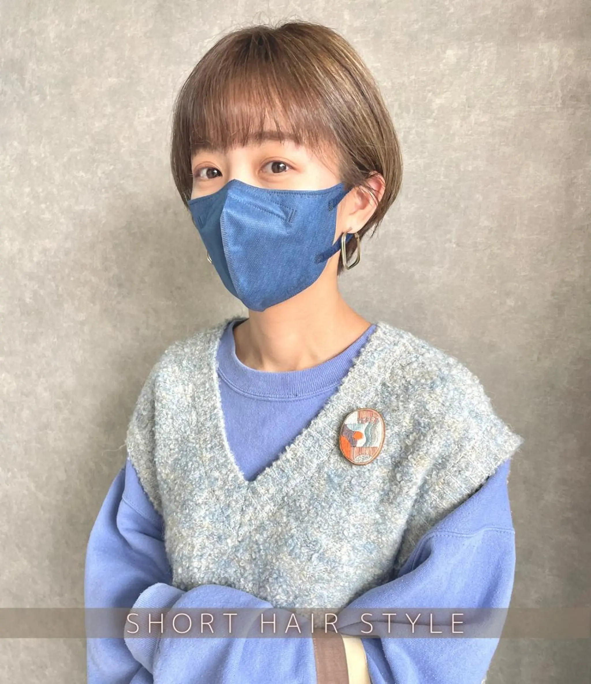 ショート 河原 亮のヘアスタイル