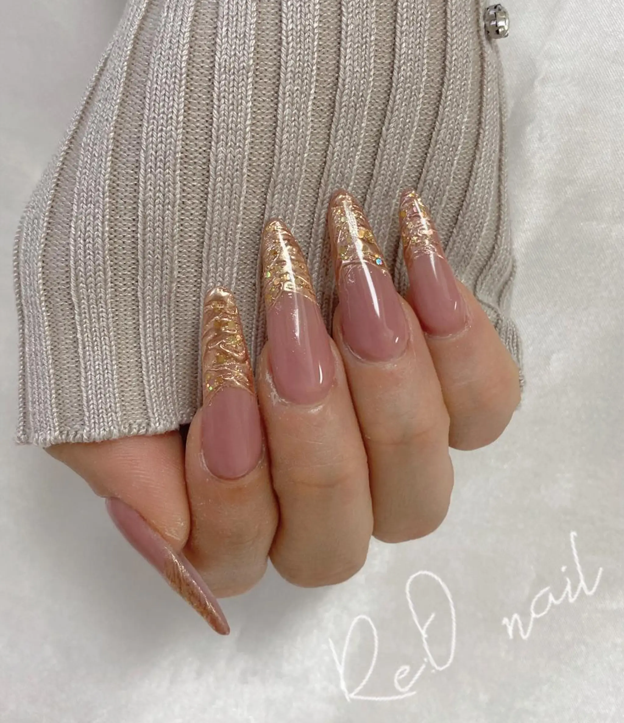 ネイル Re:Ø nail 🩵TSUJIのネイルデザイン