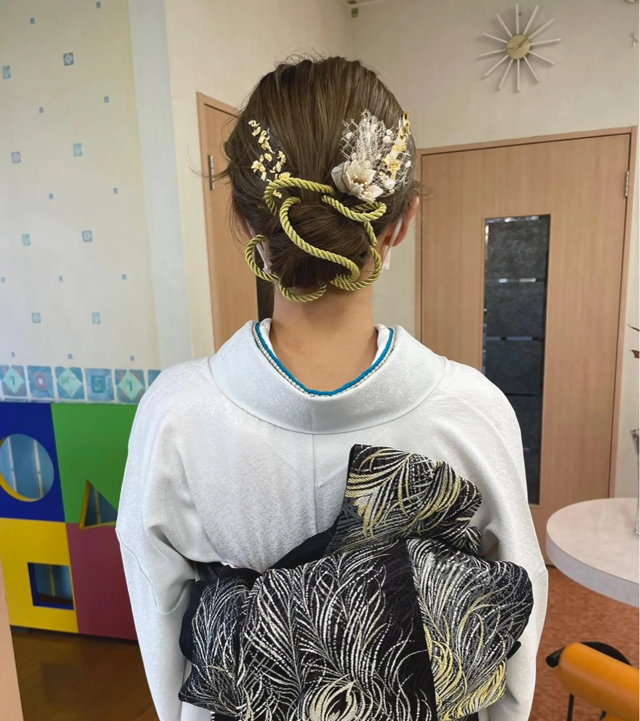 ロング ヘアアレンジ 結婚式・ブライダル River,Land所属・yui .のヘアスタイル