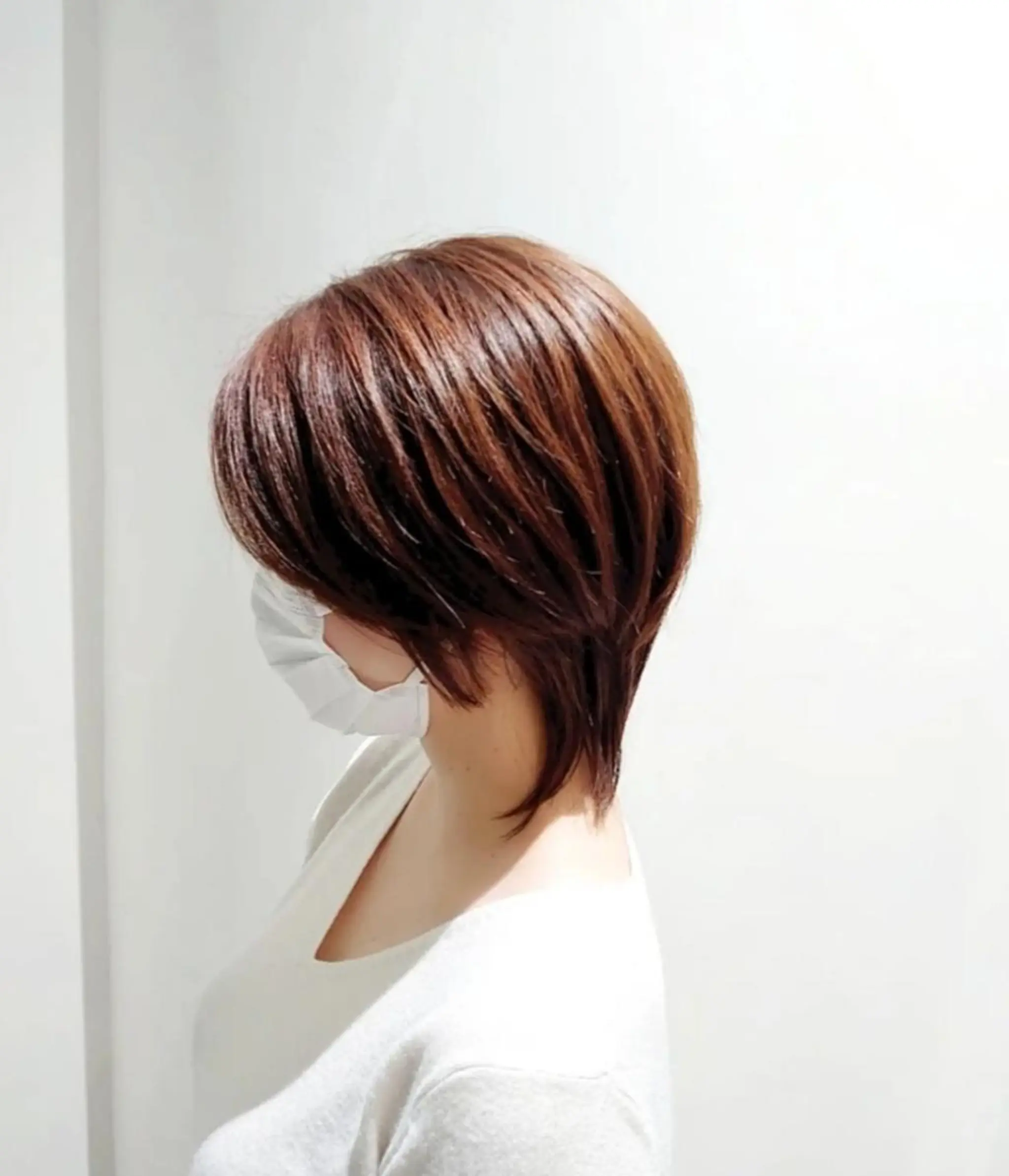 ショート カラー 🐱higajo🐱 比嘉門(ヒガジョウ)のヘアスタイル