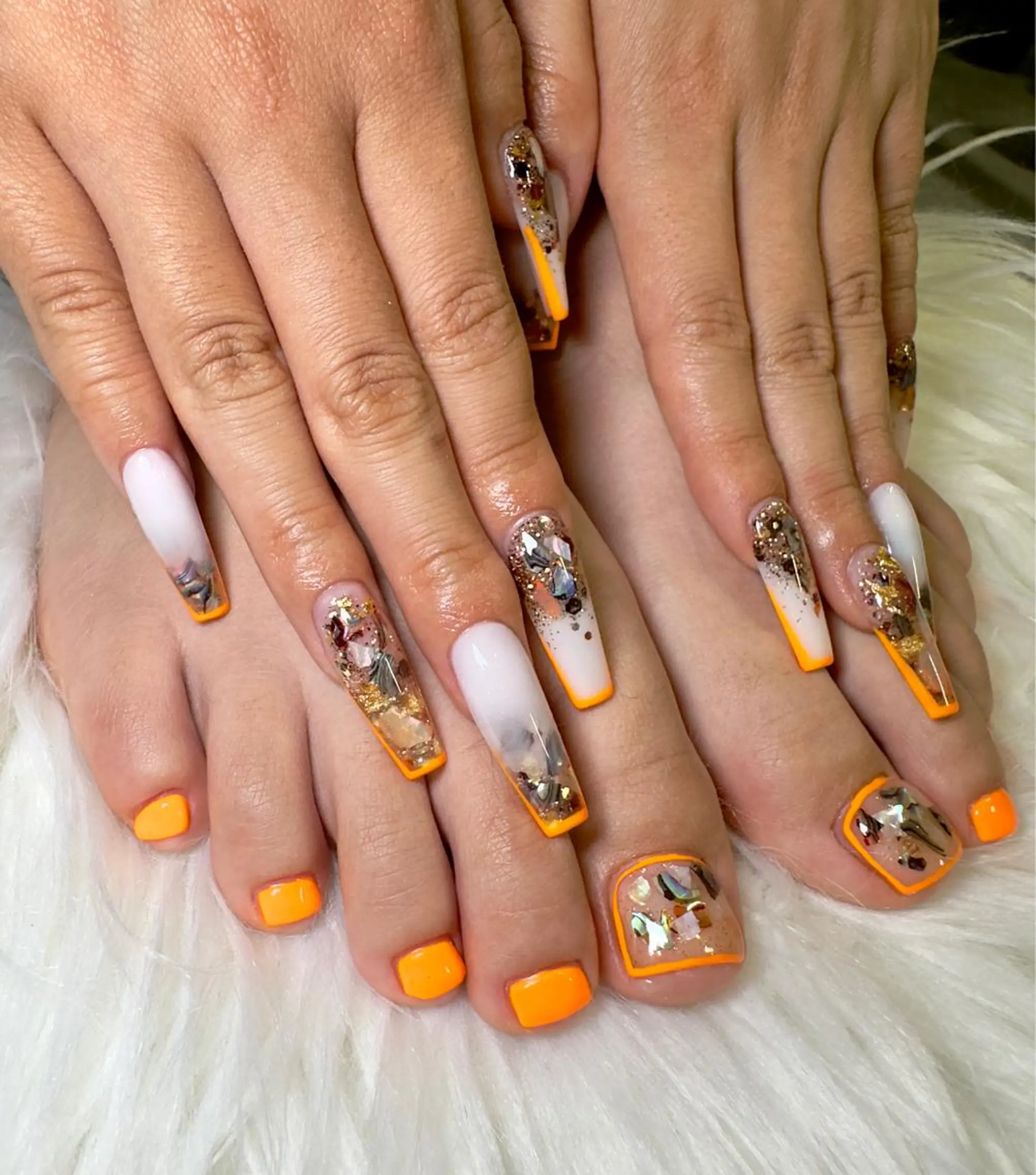 ネイル フットネイル ハンドネイル フットネイル 柏ネイルサロン NAIL FOCUSのネイルデザイン