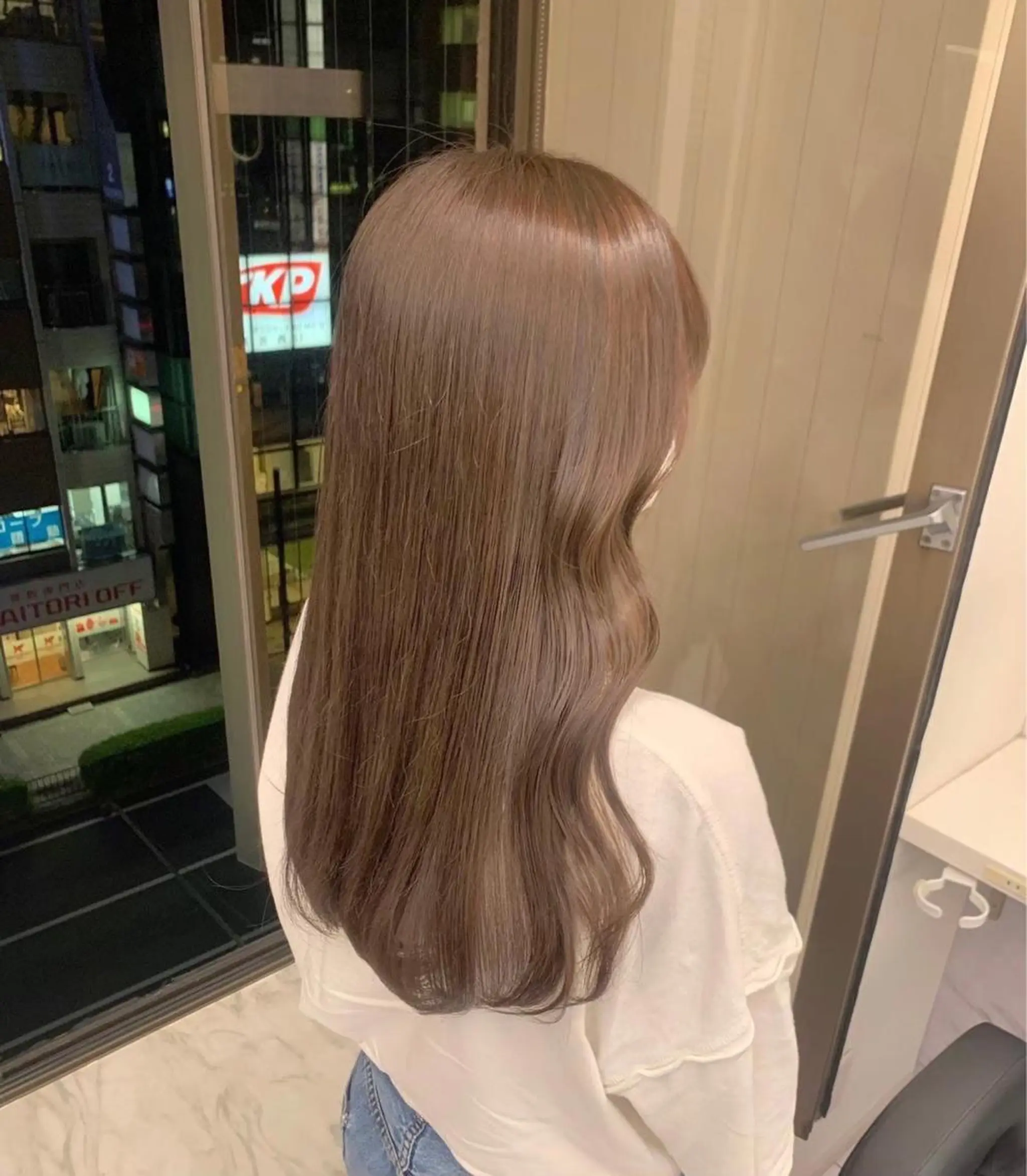 ロング カラー パーマ ヘアアレンジ メンズ キッズ ネイル マツエク・マツパ アイブロウ ✂️メンズカット ひろき✂️のヘアスタイル