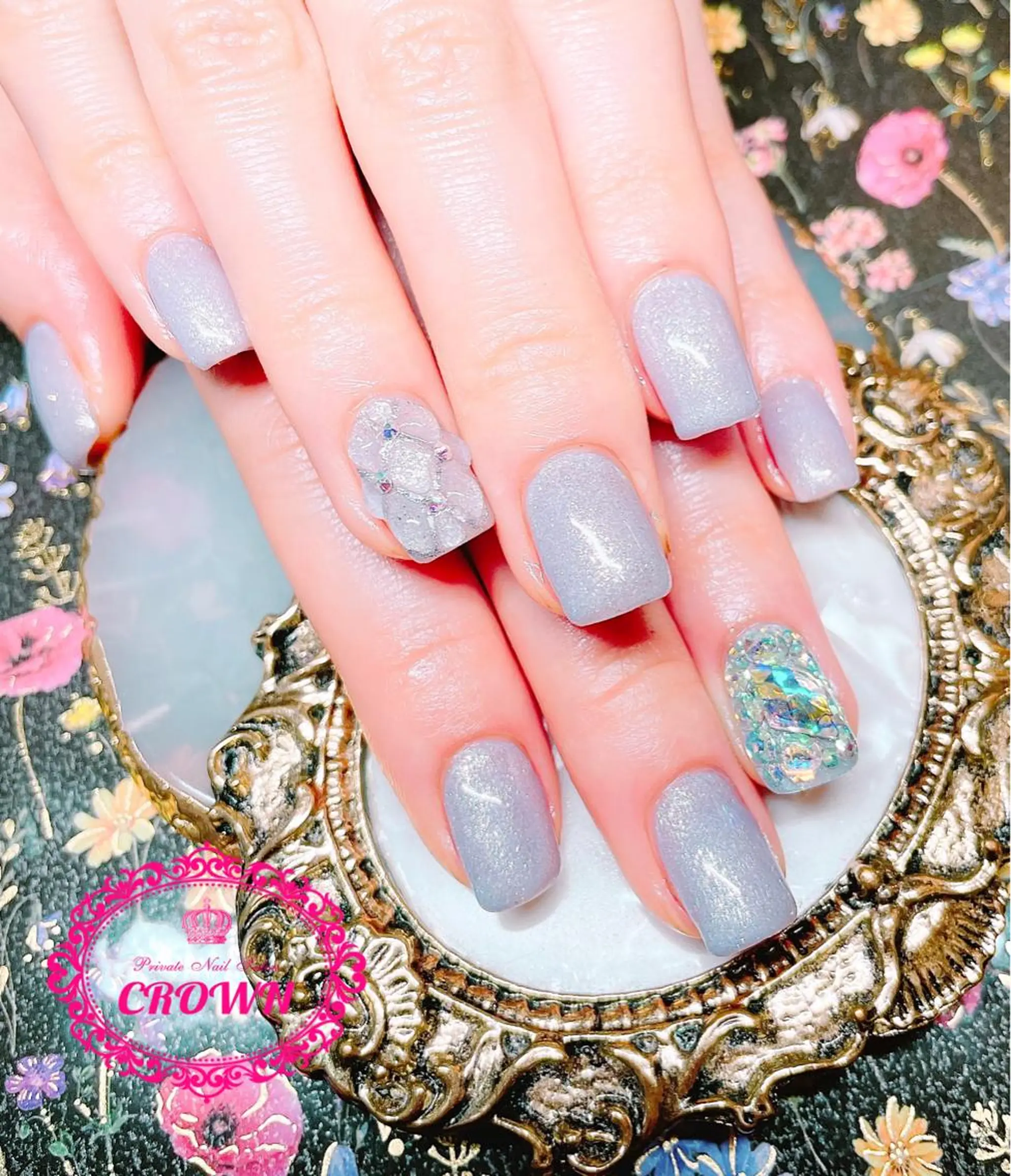 ネイル CROWN プライベートサロンのネイルデザイン