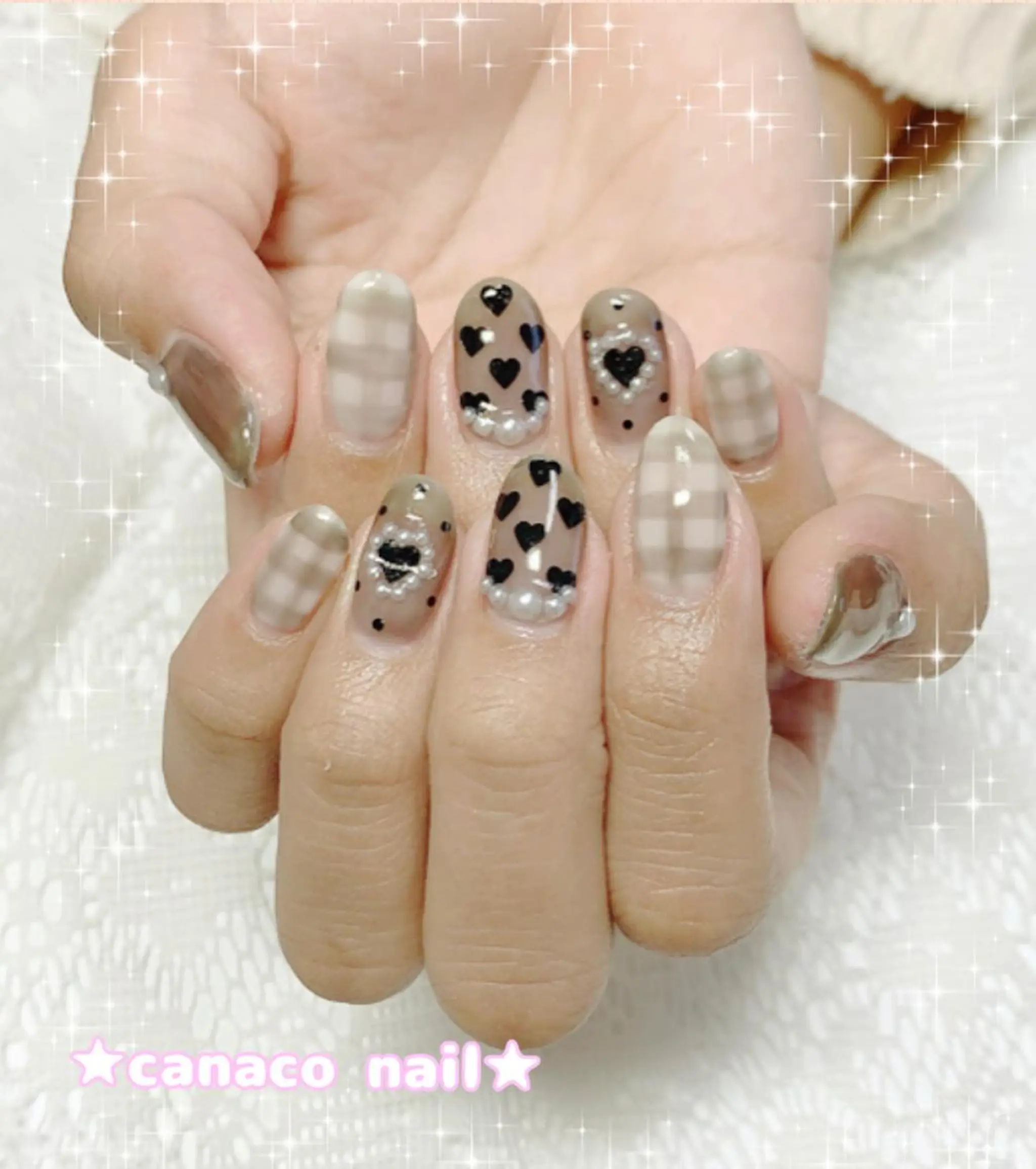 ネイル ハンドネイル ハンドケア ベテランネイル cnc nailのネイルデザイン